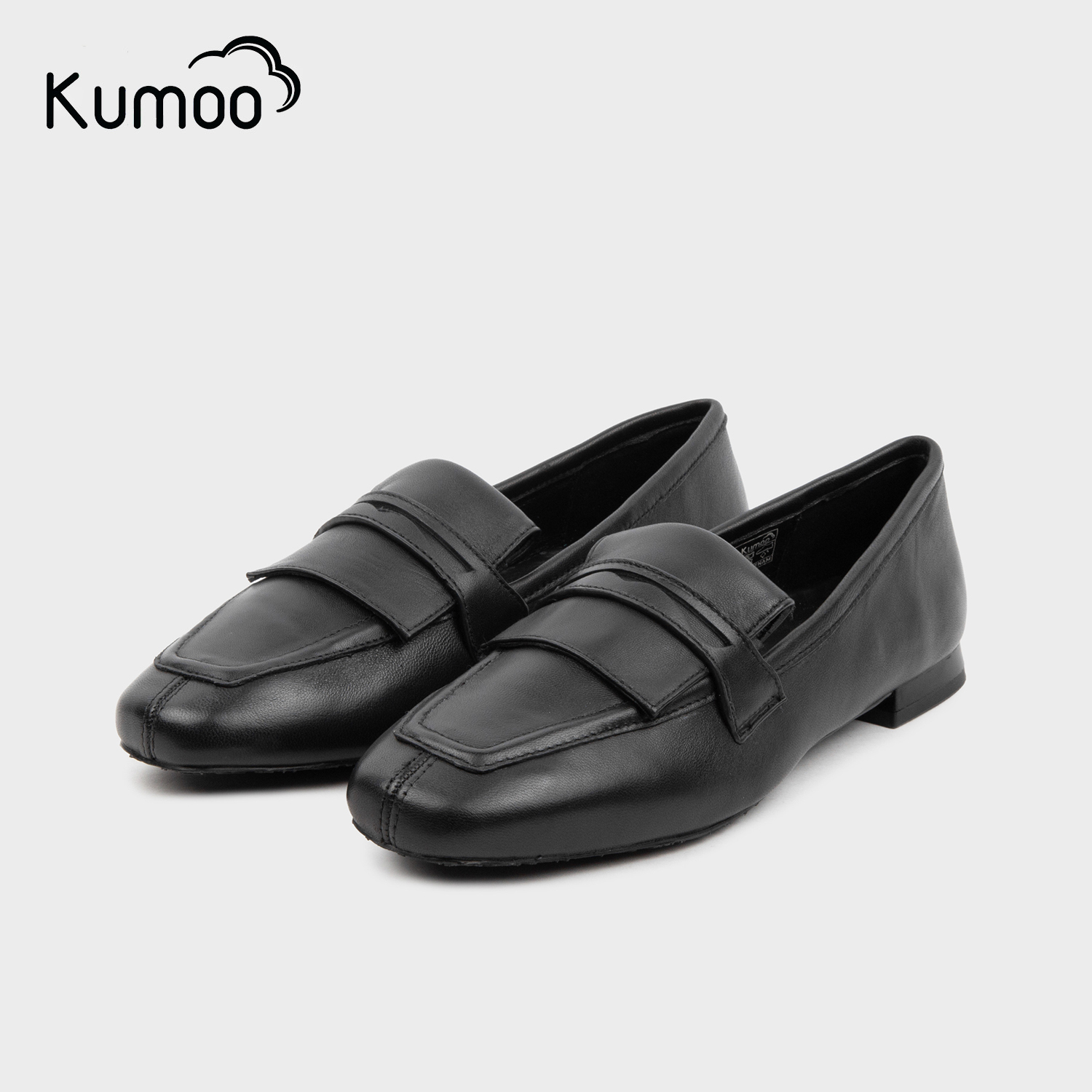 Mô tả Giày Moca Nữ Kumoo MC-KUMO-001-A Màu Đen Da Thật Nappa Cao Cấp Phong Cách Lịch Sự, Trẻ Trung - 2
