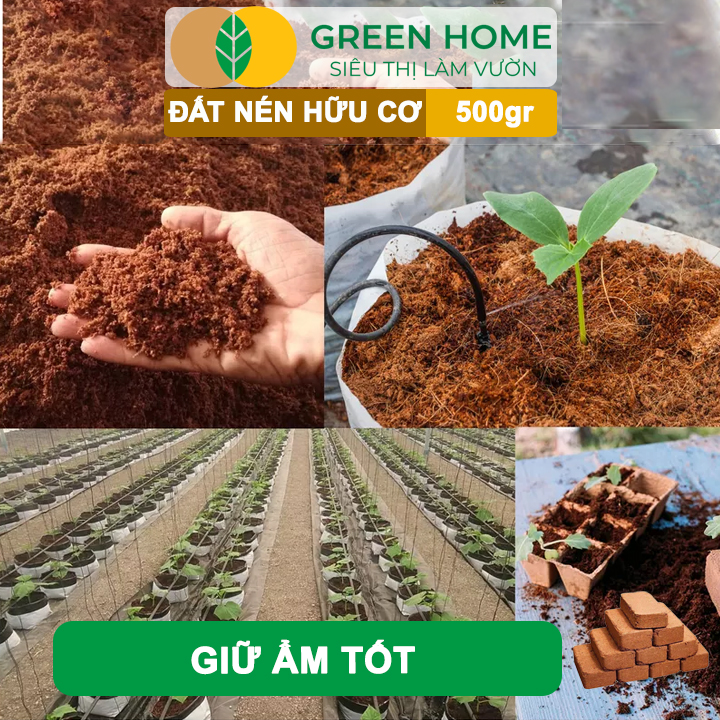 Đất nén Greenhome đa năng tái sử dụng