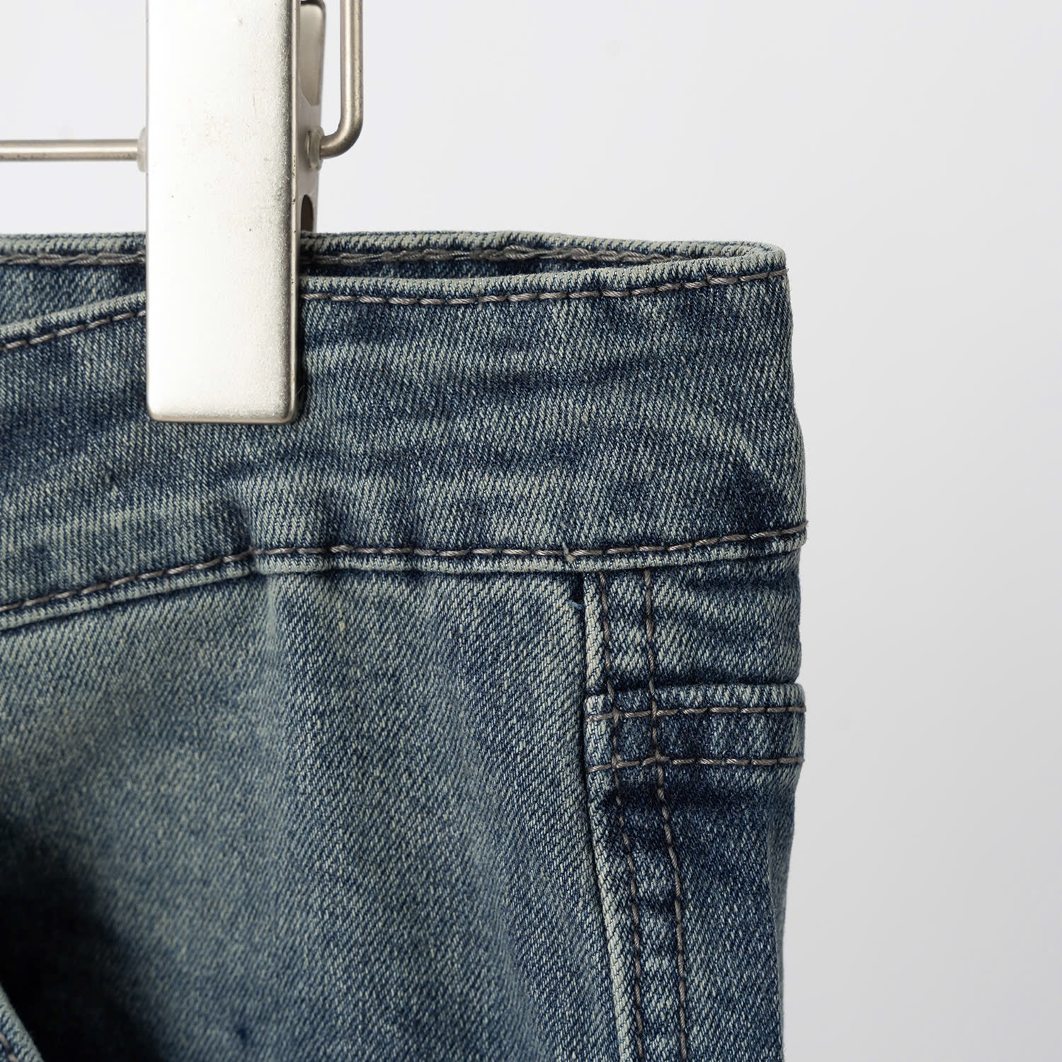 Mô tả Quần Jean Nam AKYOO Bigsize Size Từ 80kg-140kg, Chất Jean Co Giãn 04 Chiều - QJ XANH B1 - 5