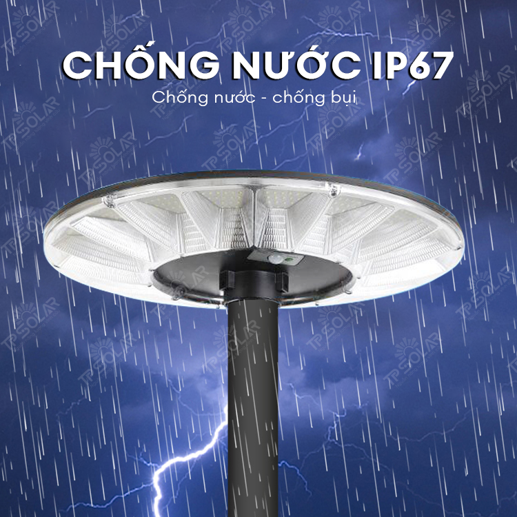 Đèn năng lượng mặt trời TP-U800 chống nước IP67