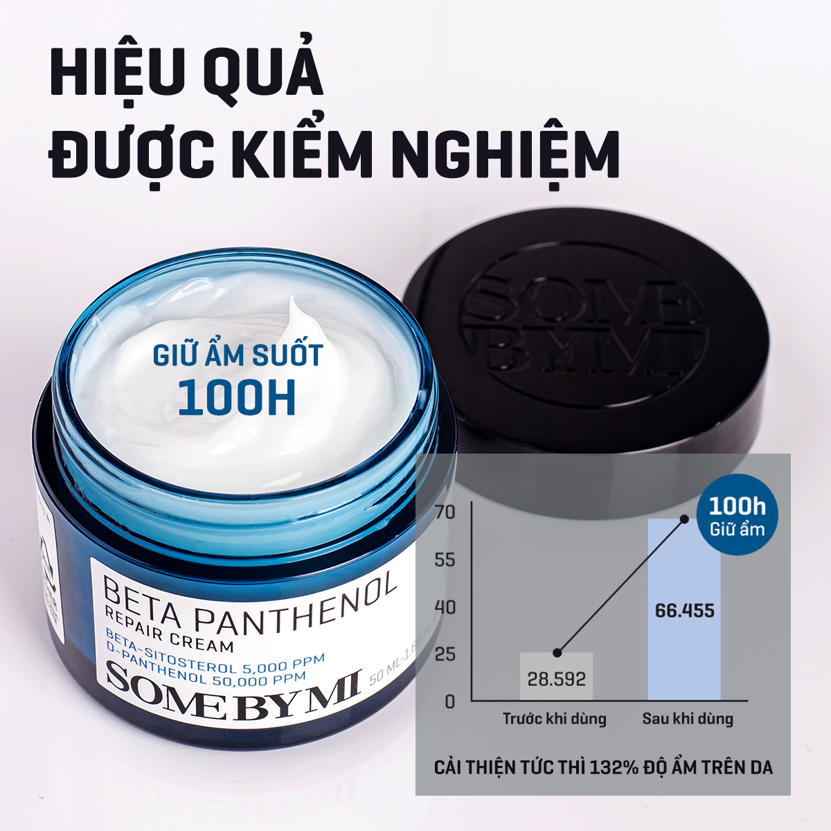 Mô tả Kem dưỡng Some By Mi Beta Panthenol Repair Cream D-Panthenol 5% 50ml phục hồi da - 5