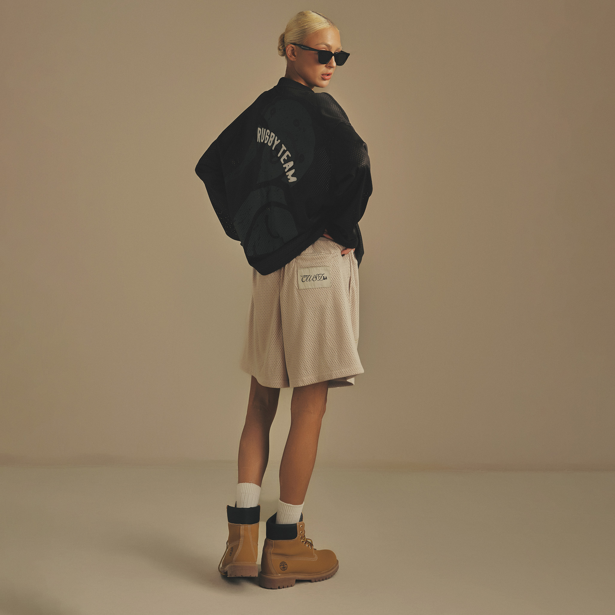 Mô tả Quần Court Shorts Vải Lưới Oh Wonder Studio - Rugby Team Collection - 2