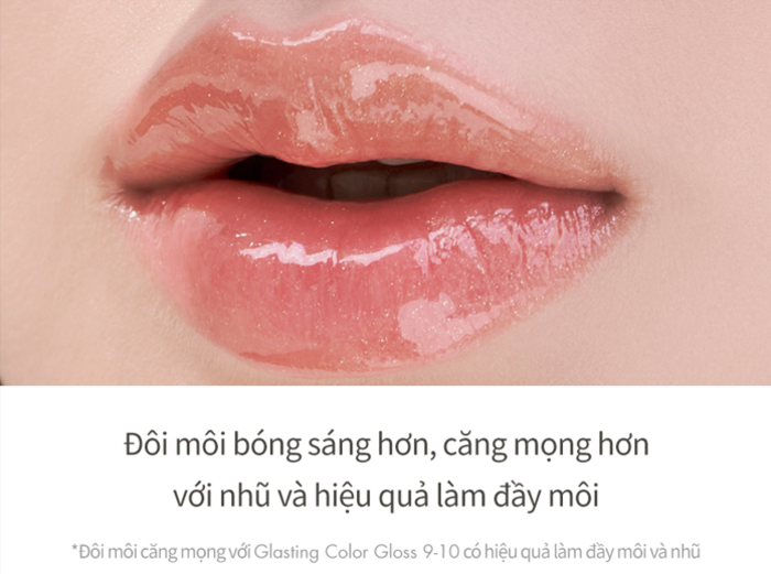 Mô tả Son tint bóng căng mọng Romand Glasting Color Gloss 4g - 2
