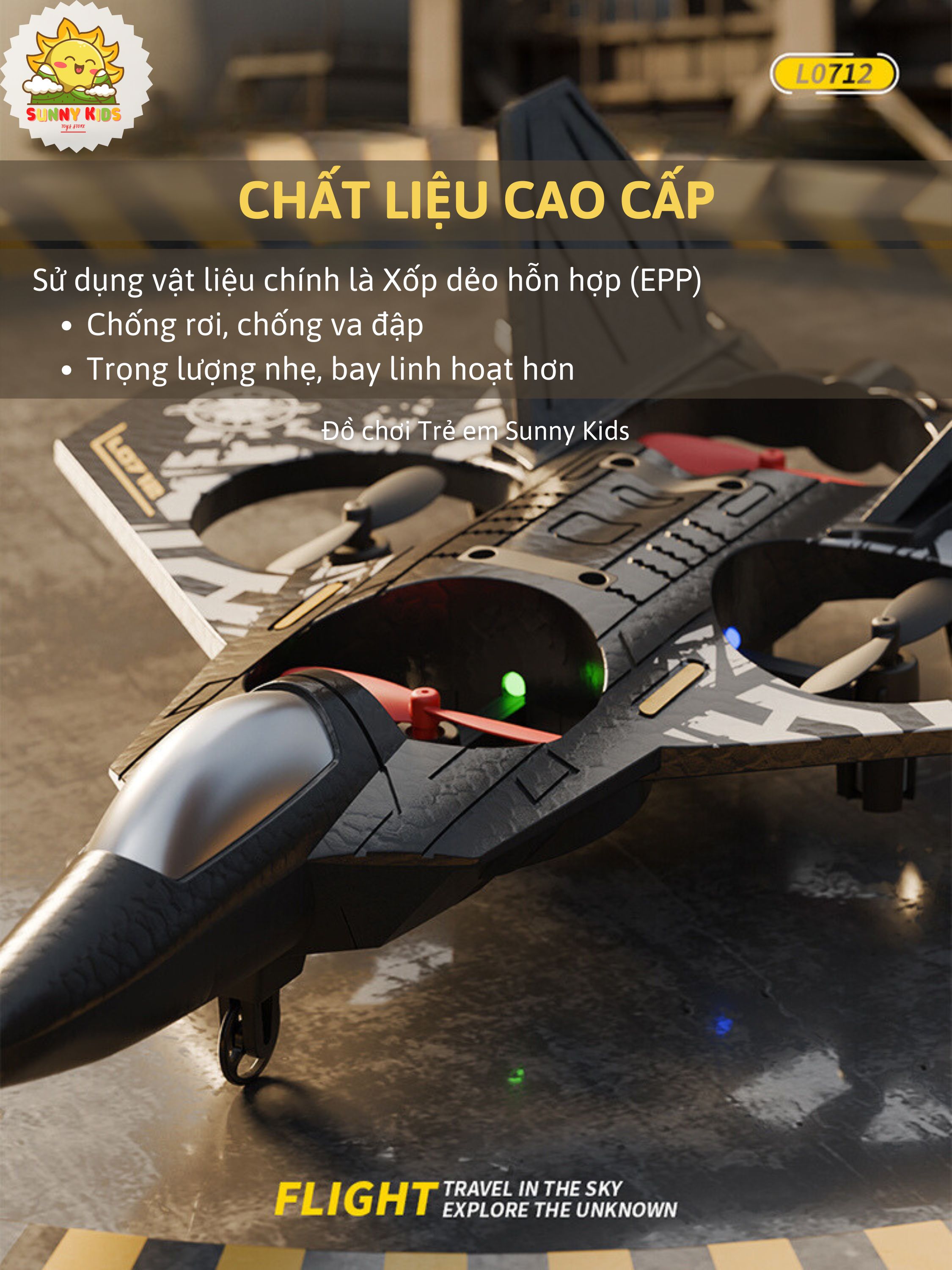 Máy bay chiến đấu Điều khiển từ xa L0712, Phiên bản nâng cấp với nhiều ...