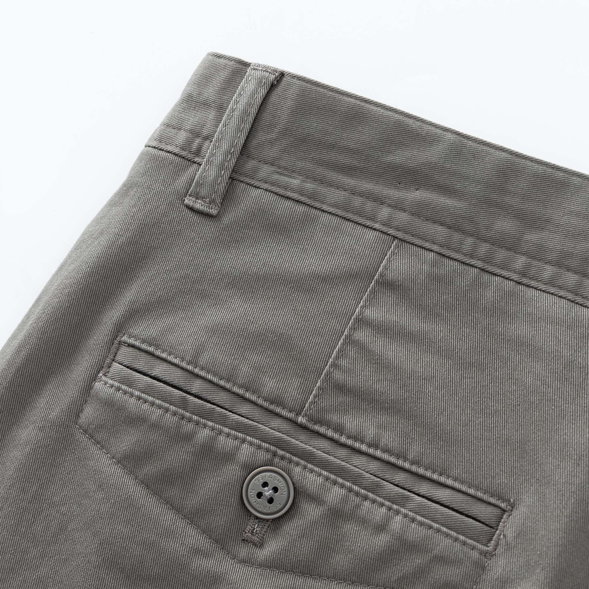 Mô tả Quần Dài Kaki Nam 5S FASHION Chất Cotton Trơn Basic Phom Regular Thoải Mái QKK24005 - 7