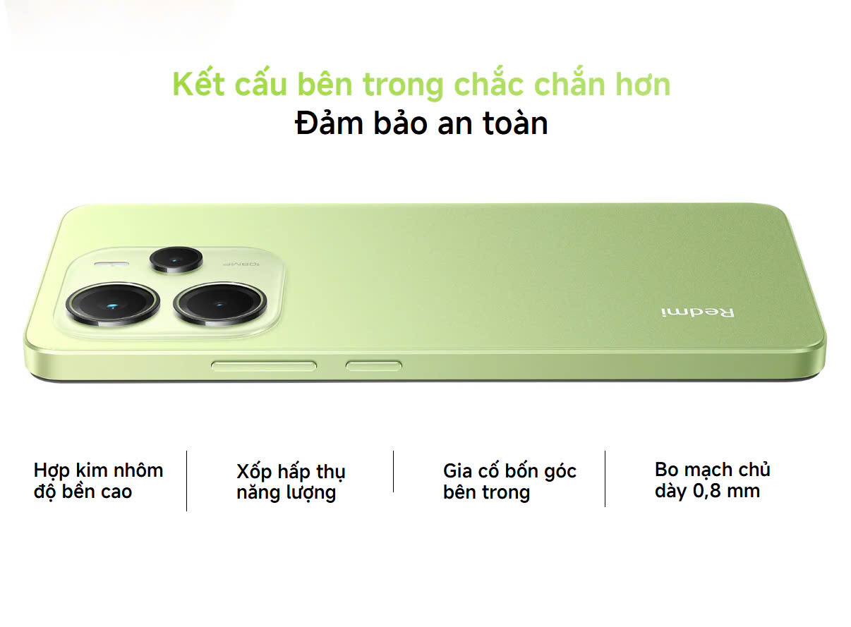 Mô tả Điện thoại Xiaomi Redmi Note 14 6GB | 128GB, Màn hình 6.67" 120Hz -  MediaTek Helio G99-Ultra - 5500 mAh | BH 18 tháng - 3
