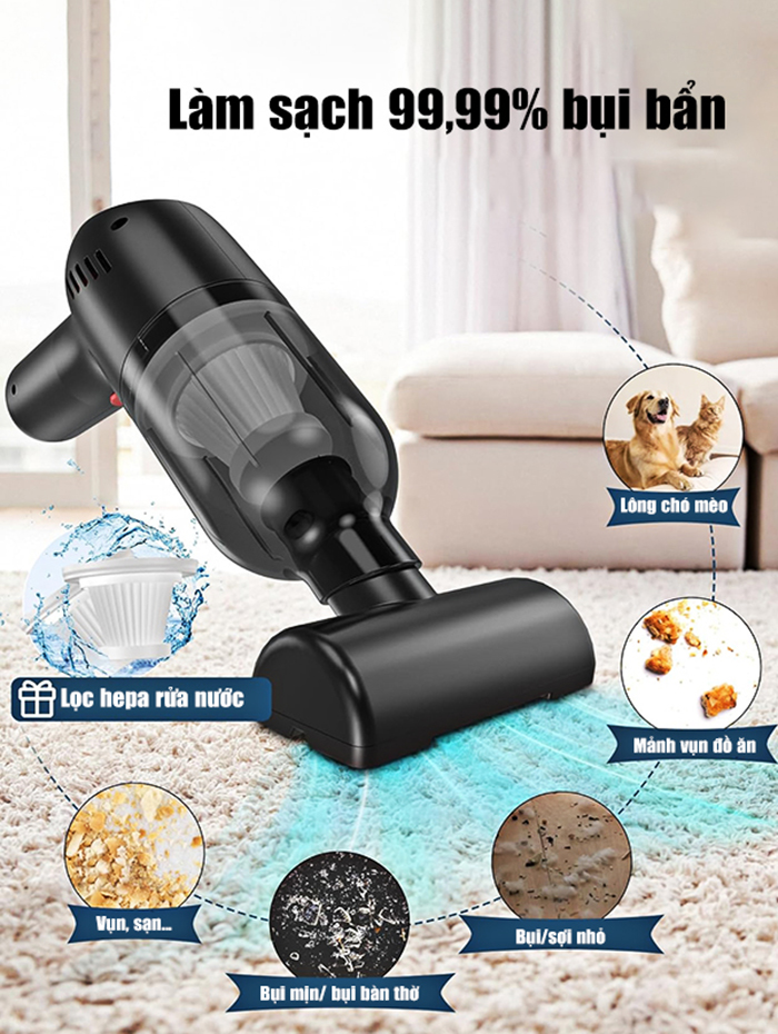 máy hút bụi cầm tay DT01