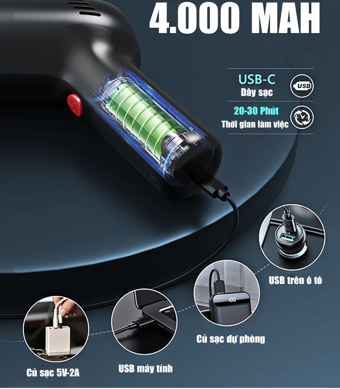 máy hút bụi cầm tay DT01