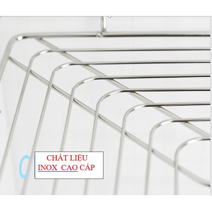 Mô tả Kệ Góc Dán Tường INOX 304 Để Đồ Nhà Tắm Phòng Bếp Siêu Chắc - OENON - 2