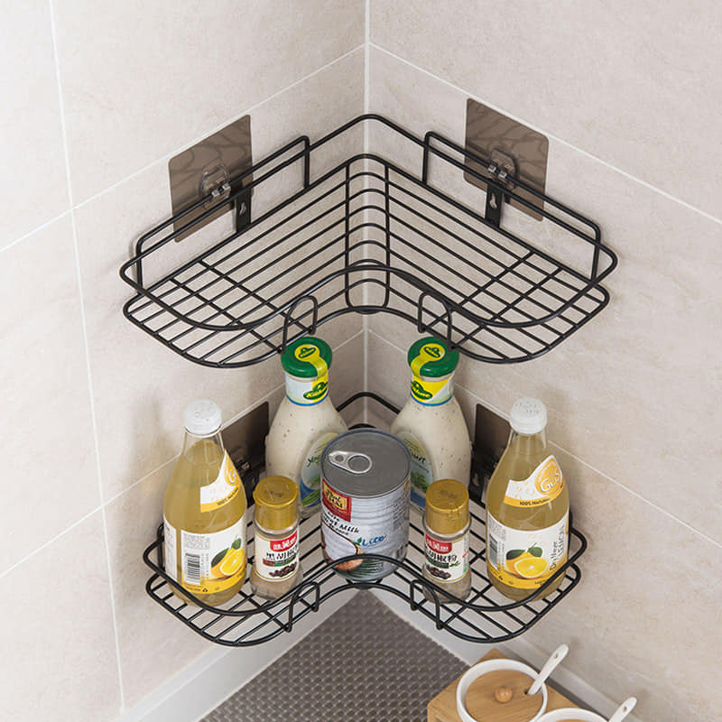 Mô tả Kệ Góc Dán Tường Để Đồ Nhà Tắm Chất Liệu Thép Không Rỉ - OENON - 2