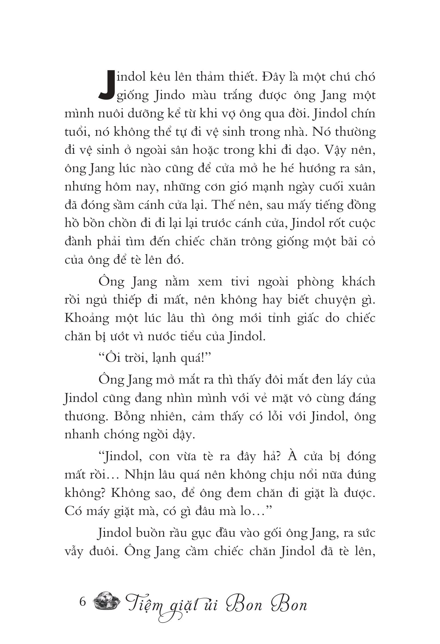 Mô tả Sách Văn Học - Tiệm Giặt Ủi Bon Bon - Jiyun Kim (Kyon Kyeon & Nguyễn Thủy dịch) - 4