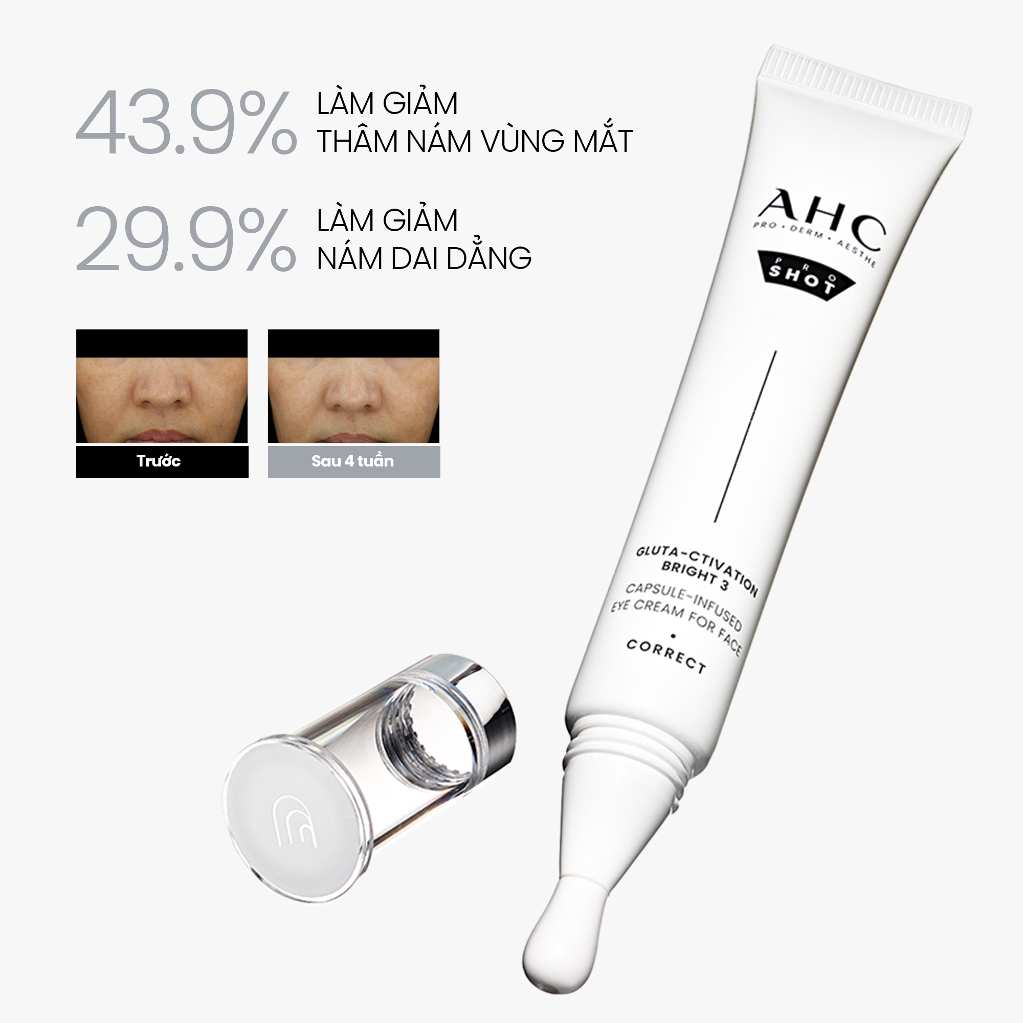 Kem mắt AHC Proshot Bright 3 - Thành phần
