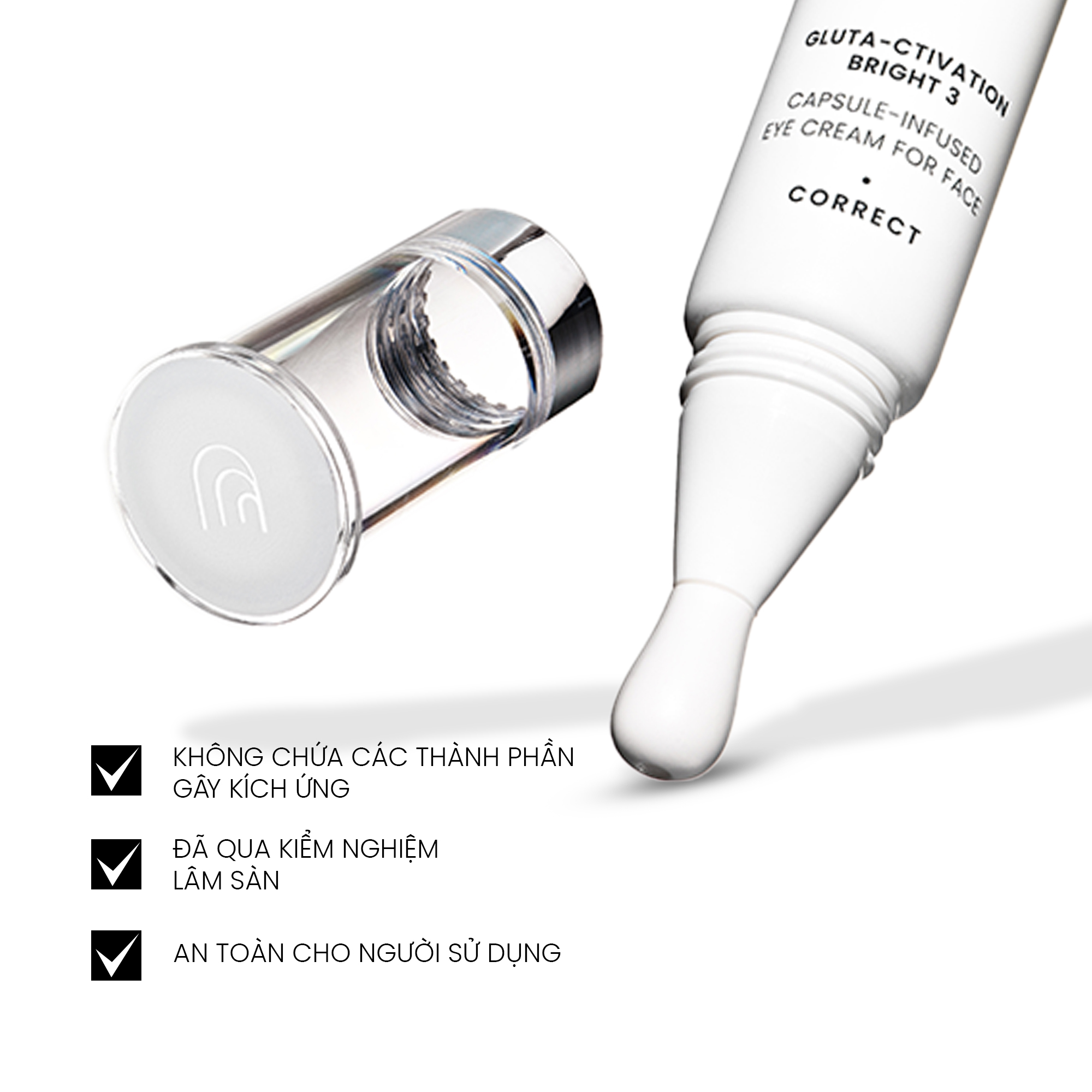 Kem mắt AHC Proshot Bright 3 - Combo