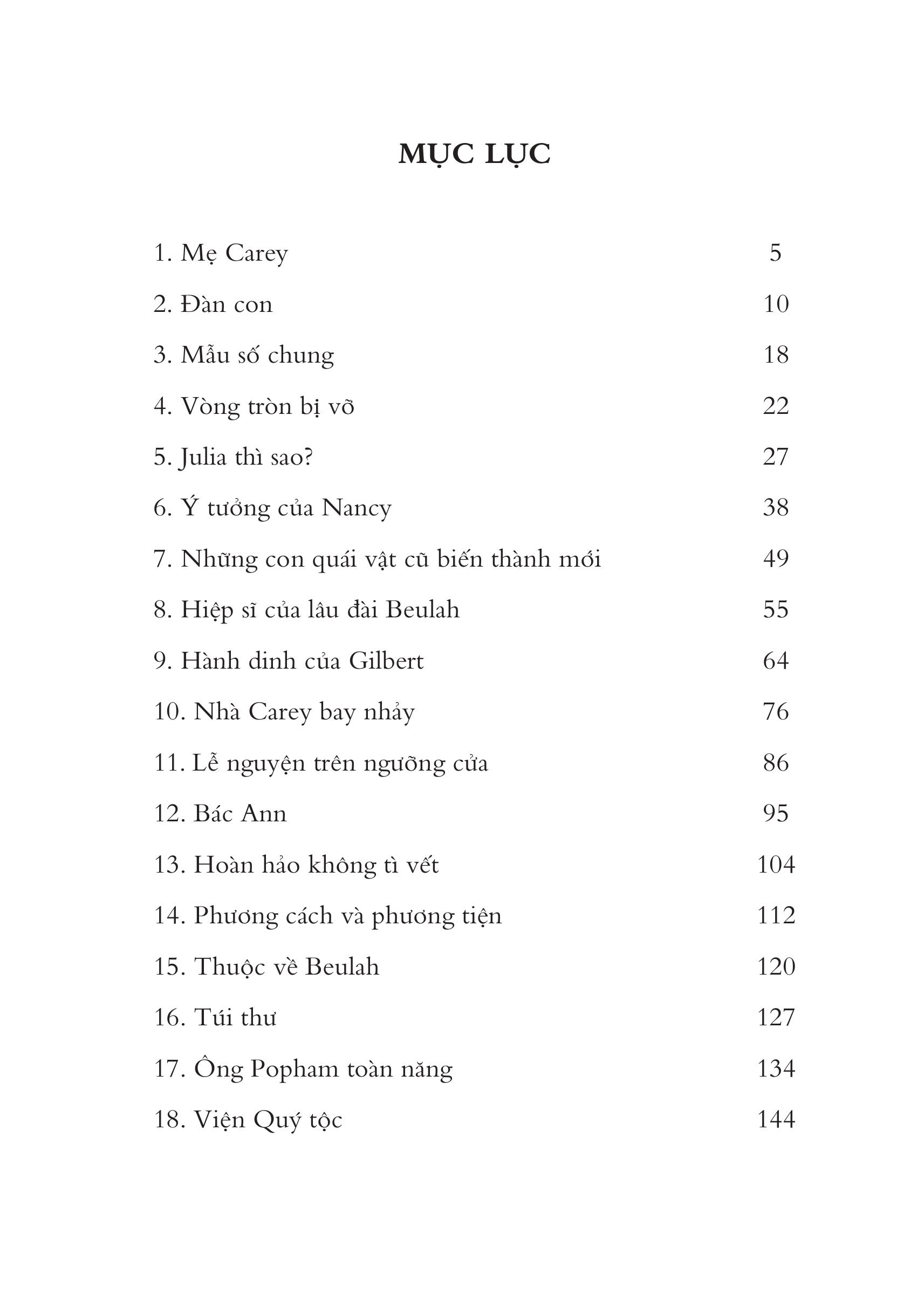 Mô tả Sách Văn Học Kinh Điển - Những Đứa Con Của Mẹ Carey (Tác giả Kate Douglas Wiggin - Dịch giả Orkid) - 10
