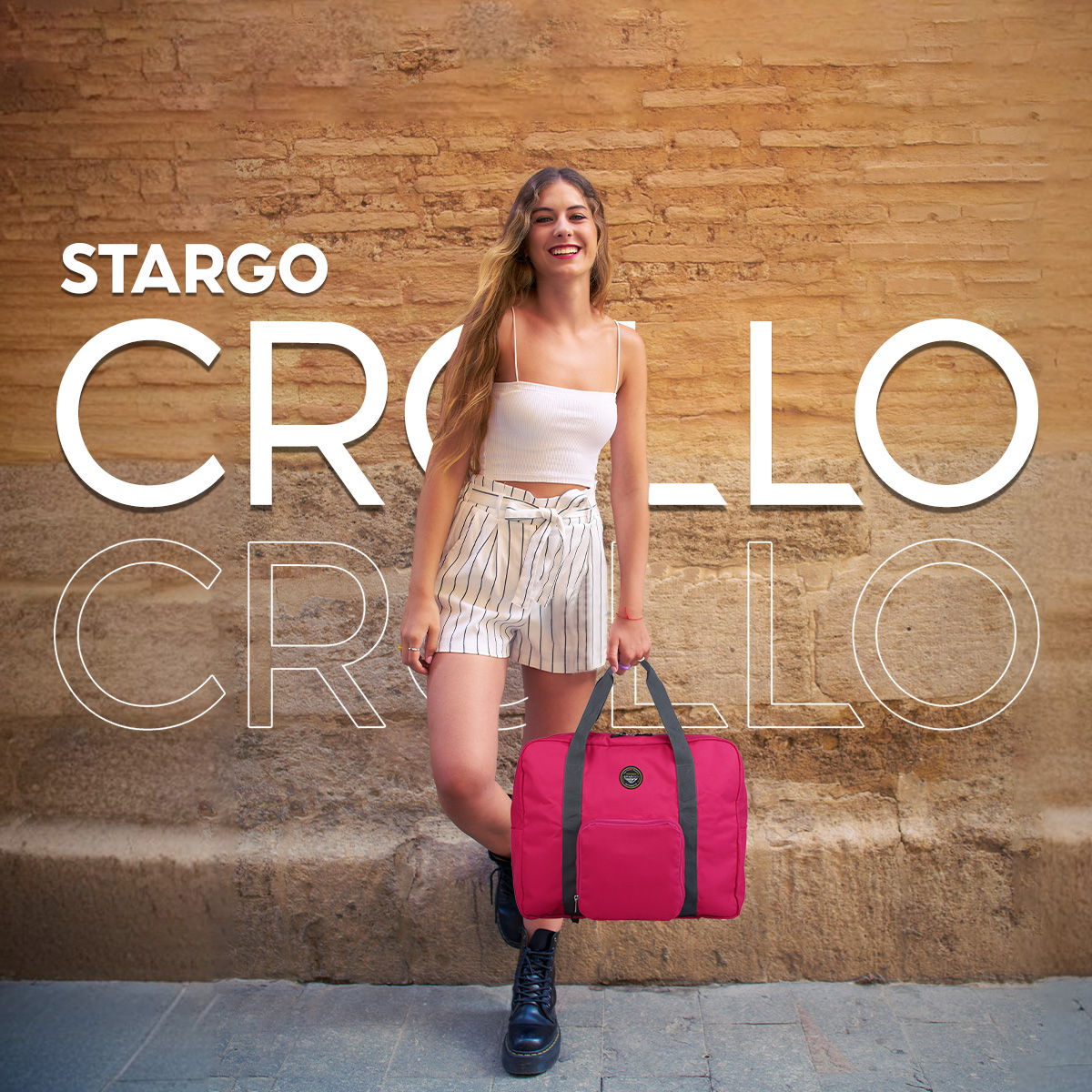 Mô tả Túi Xách Du Lịch Gấp Gọn Thời Trang STARGO CROLLO - 1