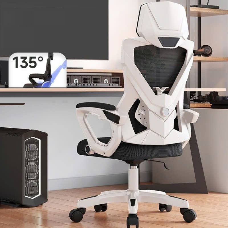 Mô tả Ghế văn phòng công thái học, thương hiệu New Beginning, model ECE819, xoay 360 độ và nâng hạ độ cao - 2