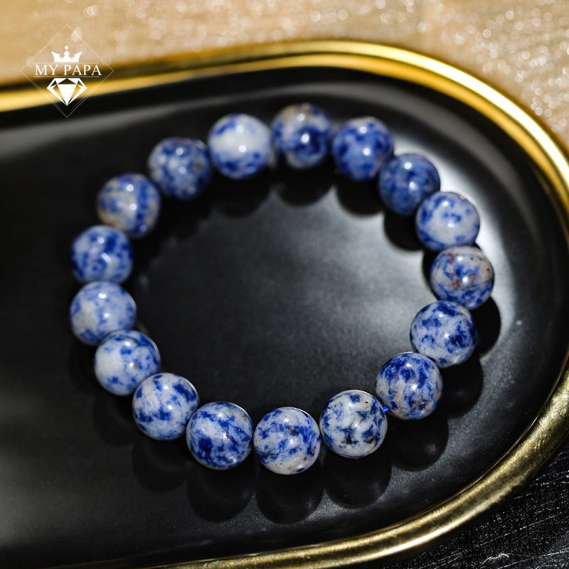 Mô tả Vòng Tay Lapis Lazuli Thanh Hoa Từ Afghanistan MYPAPA - Trang sức Phật Giáo - 10
