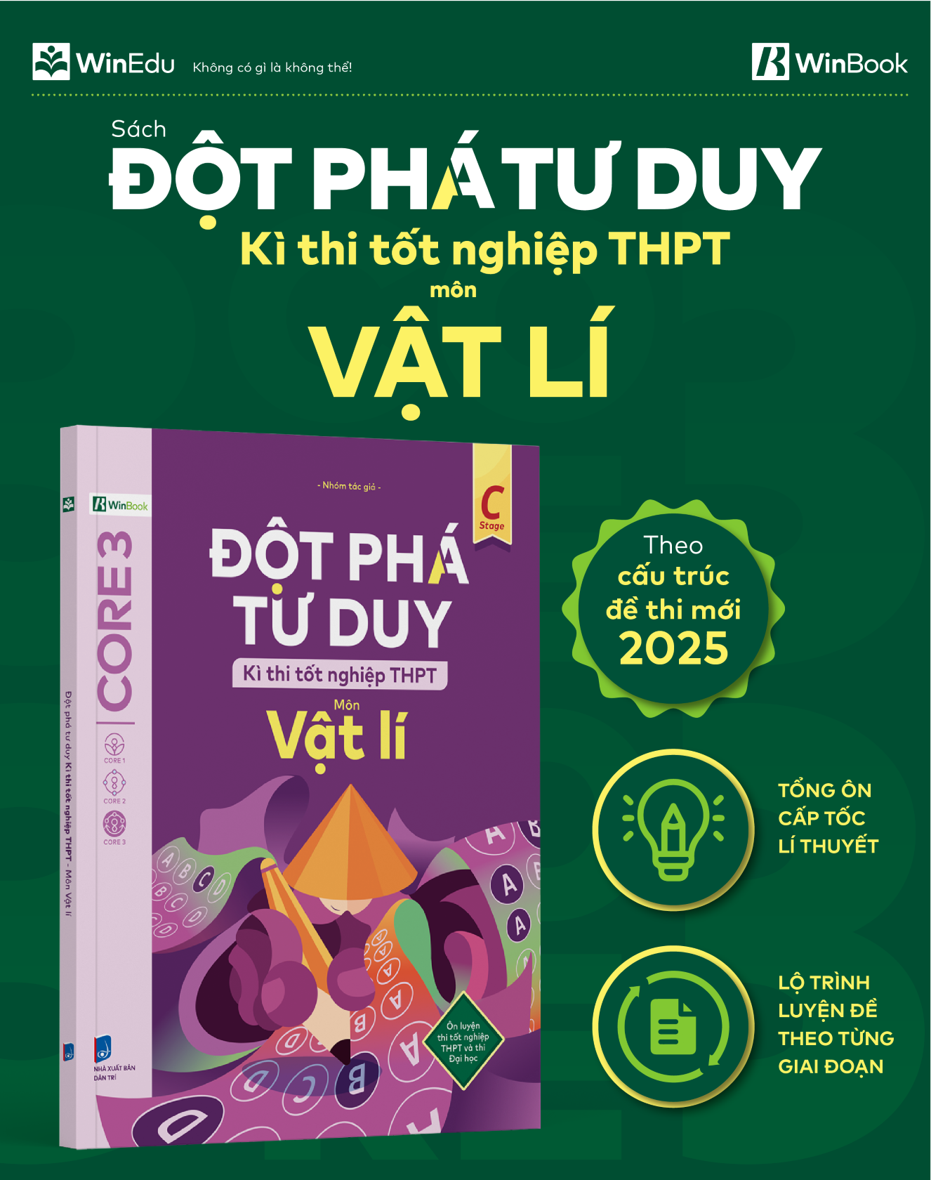 Mô tả Sách - Đột phá tư duy Kì thi tốt nghiệp THPT môn Vật lí - 1