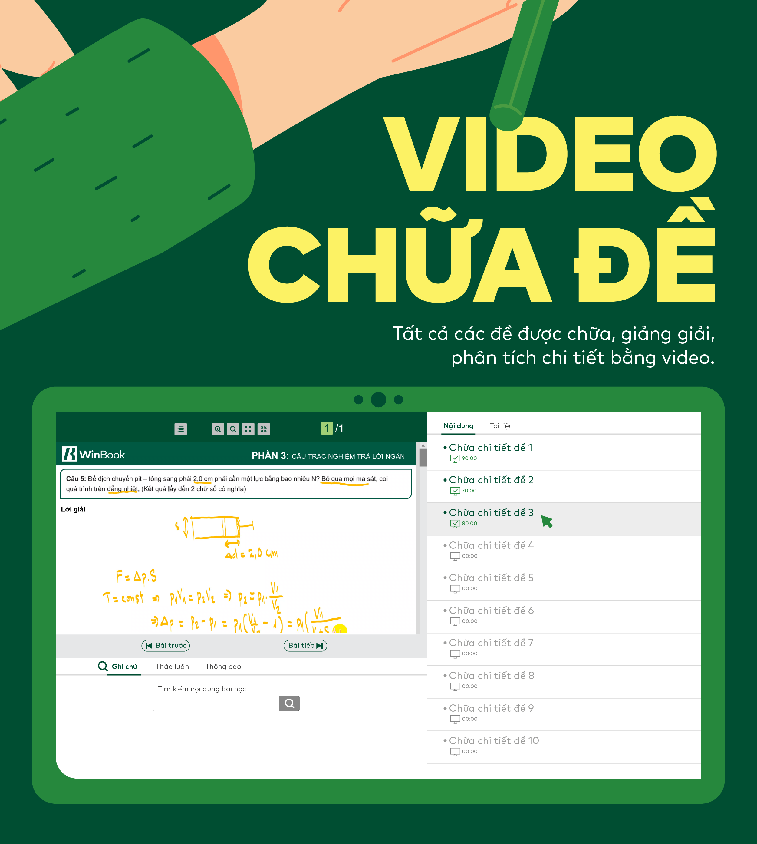 Mô tả Sách - Đột phá tư duy Kì thi tốt nghiệp THPT môn Vật lí - 6