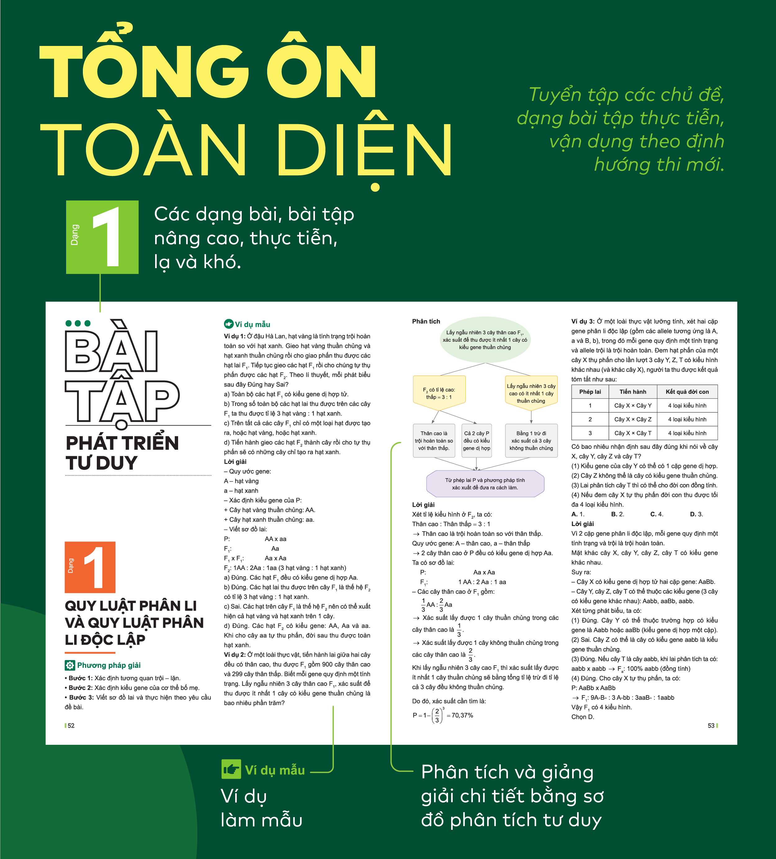Mô tả Sách - Đột phá tư duy Kì thi tốt nghiệp THPT môn Sinh học - 3