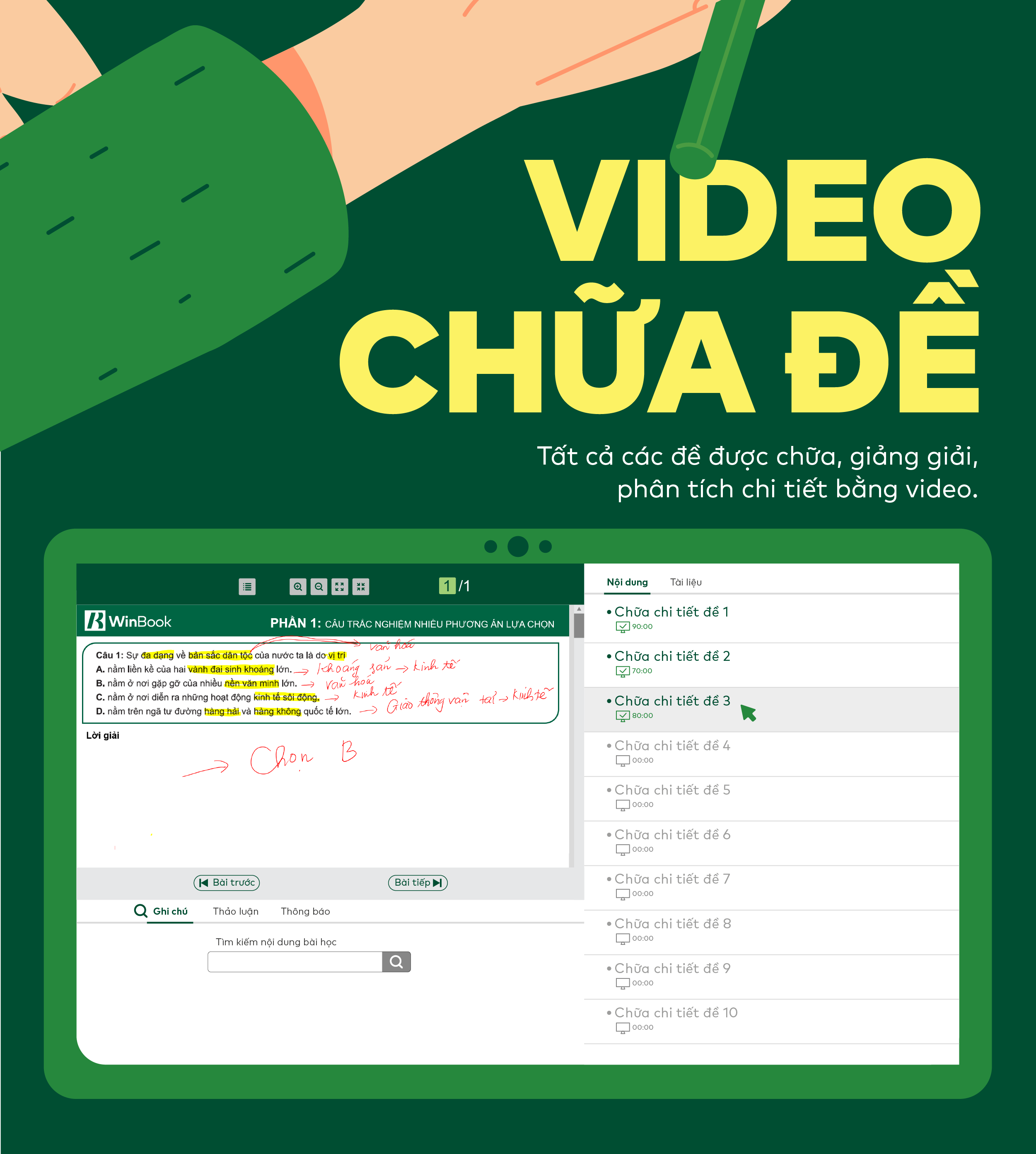Mô tả Sách - Đột phá tư duy Kì thi tốt nghiệp THPT môn Địa lí - 6