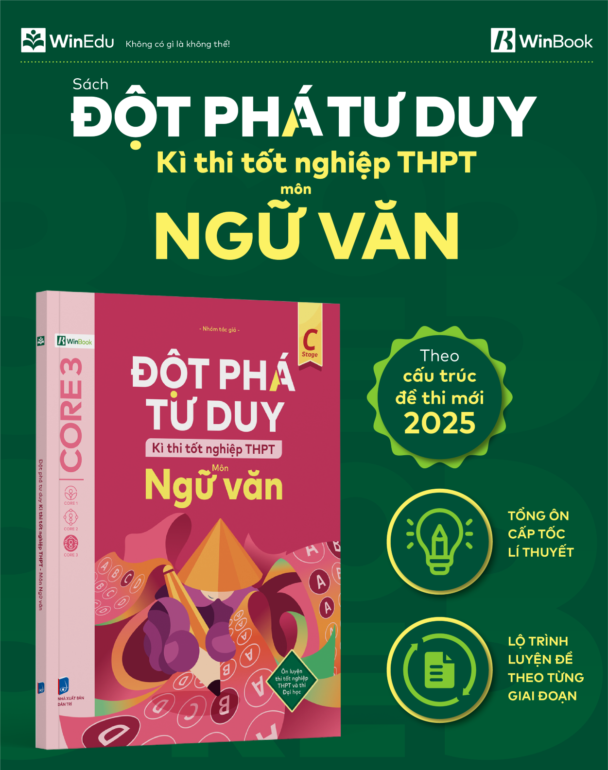 Mô tả Sách - Đột phá tư duy Kì thi tốt nghiệp THPT môn Ngữ văn - 1