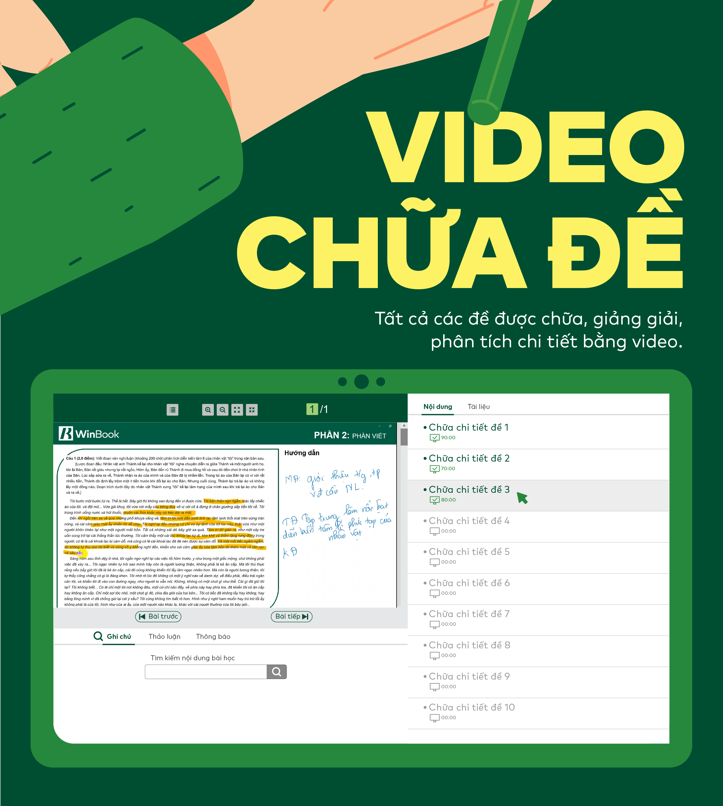 Mô tả Sách - Đột phá tư duy Kì thi tốt nghiệp THPT môn Ngữ văn - 6