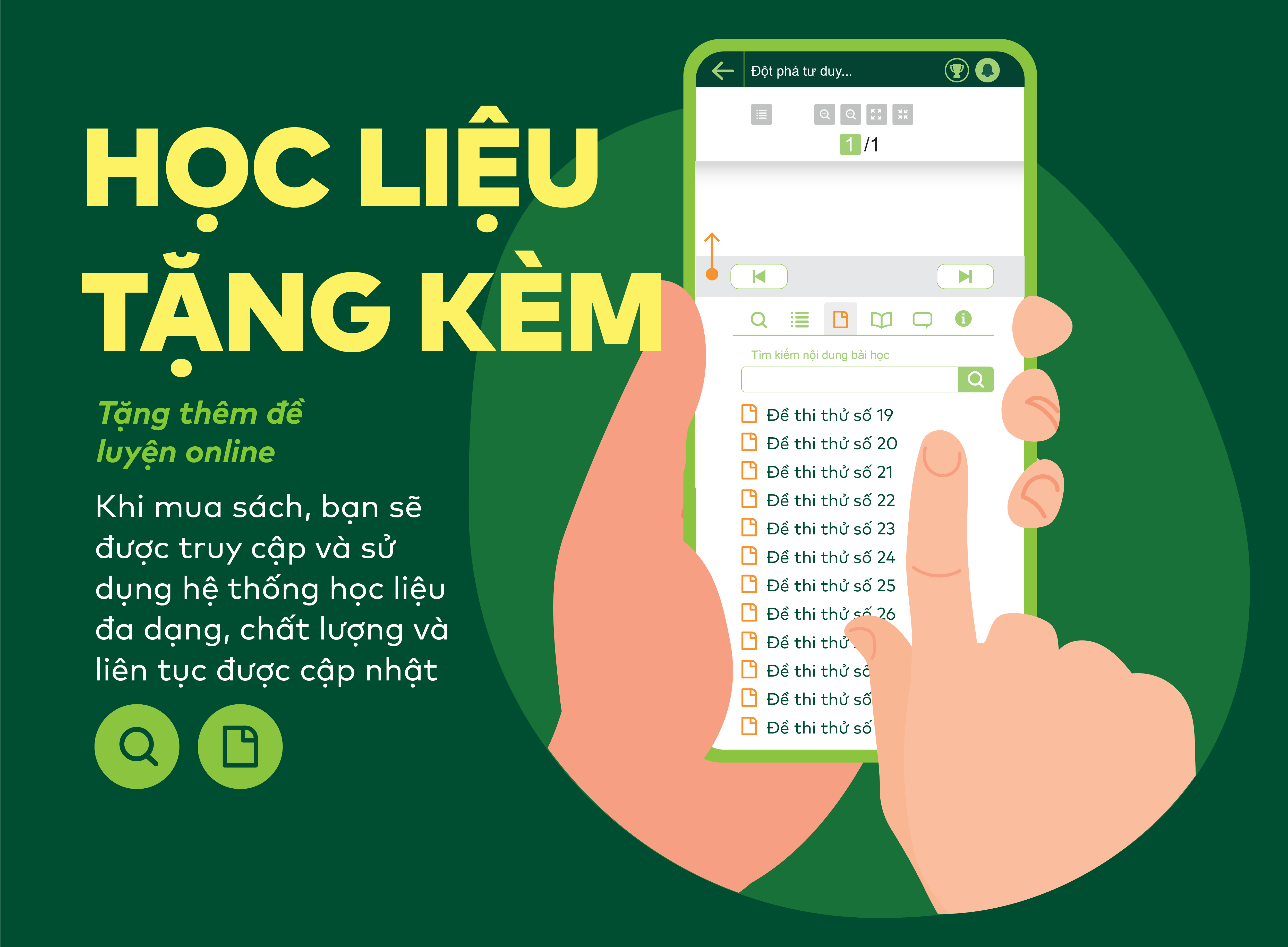 Mô tả Sách - Đột phá tư duy Kì thi tốt nghiệp THPT môn Toán - 7