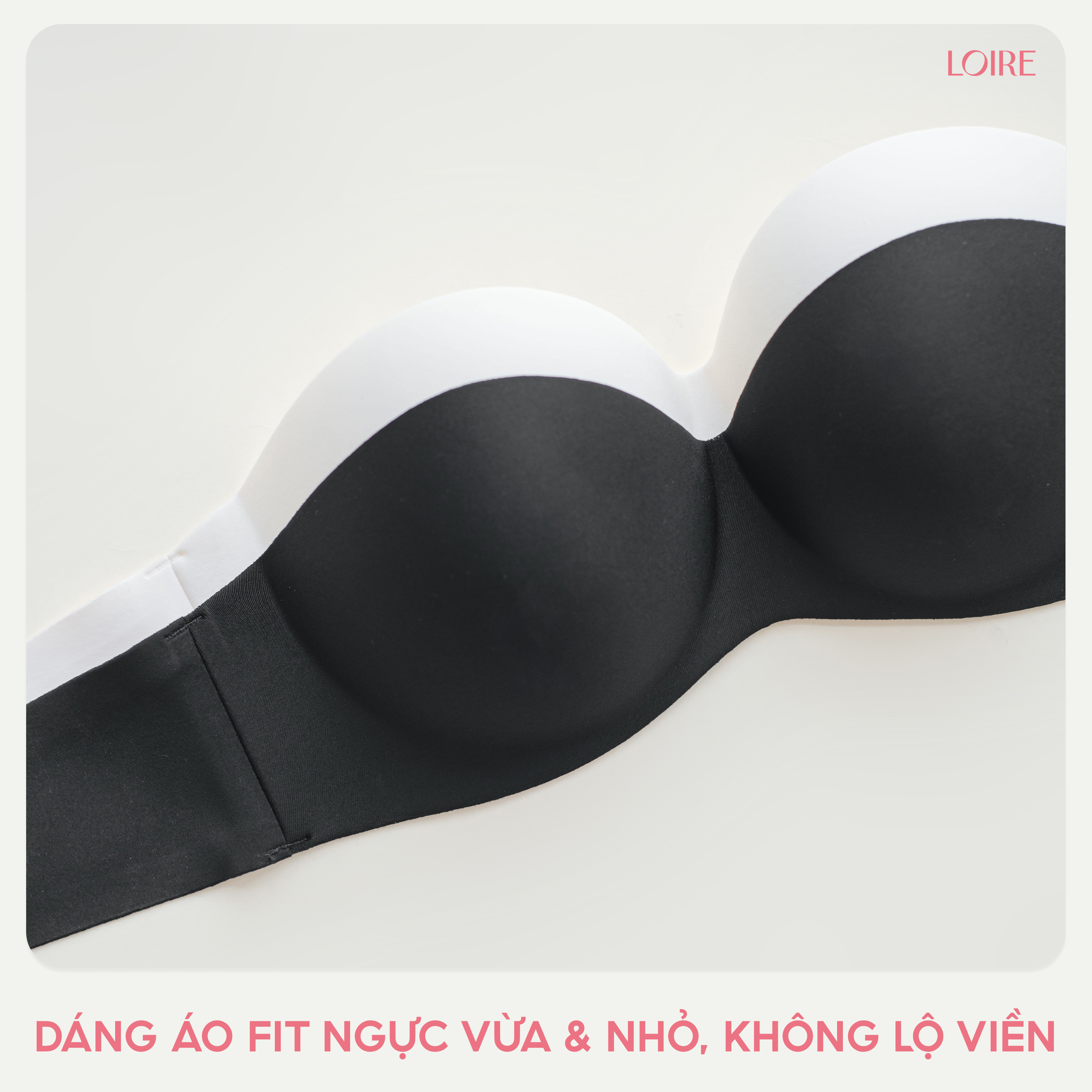 Mô tả Áo Quây Không Viền Đệm Vừa Loirechic BRQ130 - 4