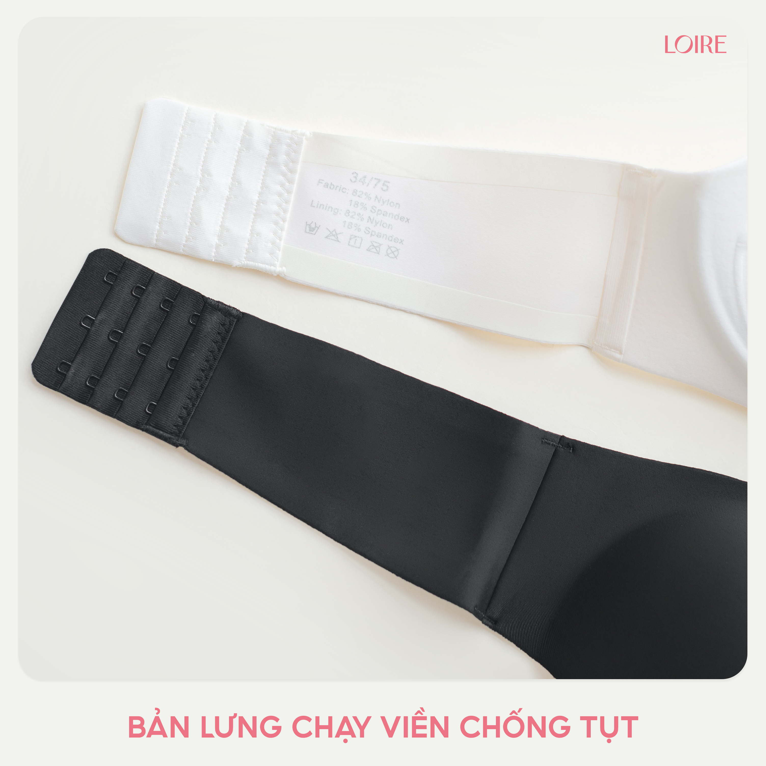 Mô tả Áo Quây Không Viền Đệm Vừa Loirechic BRQ130 - 5