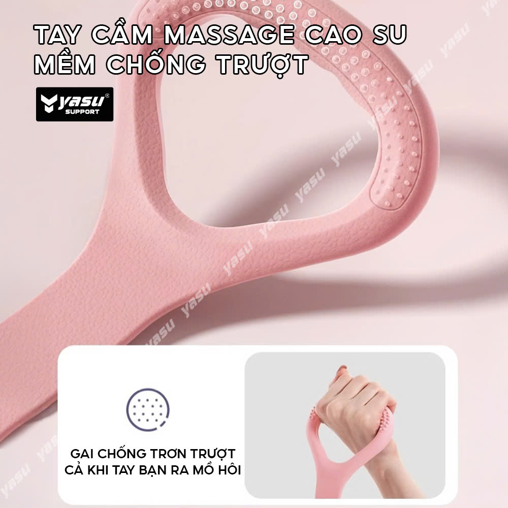 Mô tả Dây kéo tập tay gym YASU Dây Đàn Hồi Tập Tay Vai  dành cho Nữ - 7