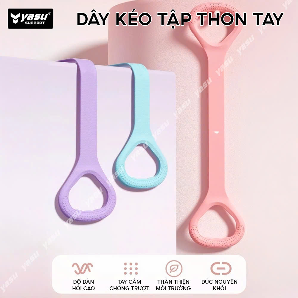 Mô tả Dây kéo tập tay gym YASU Dây Đàn Hồi Tập Tay Vai  dành cho Nữ - 10