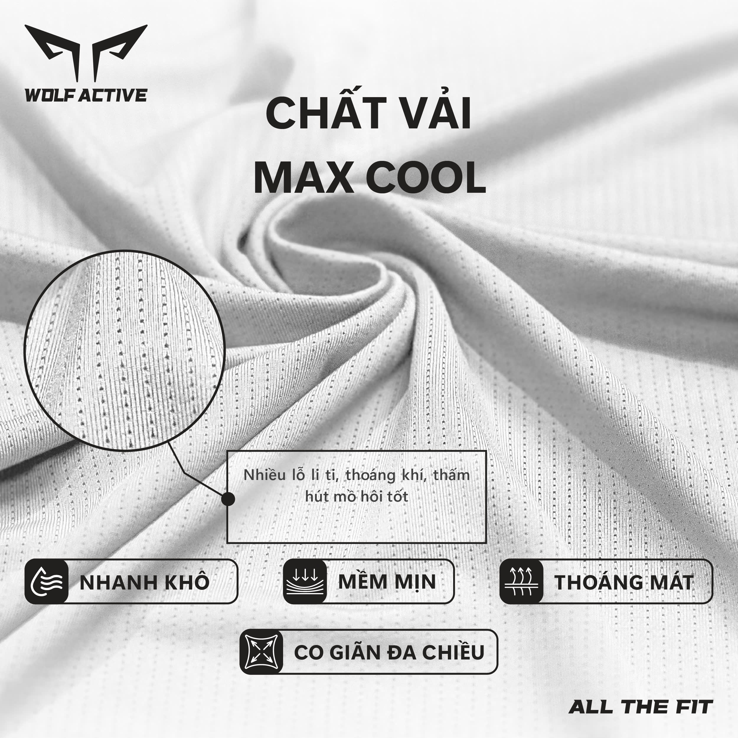 Áo Maxcool với chất liệu siêu mềm mịn