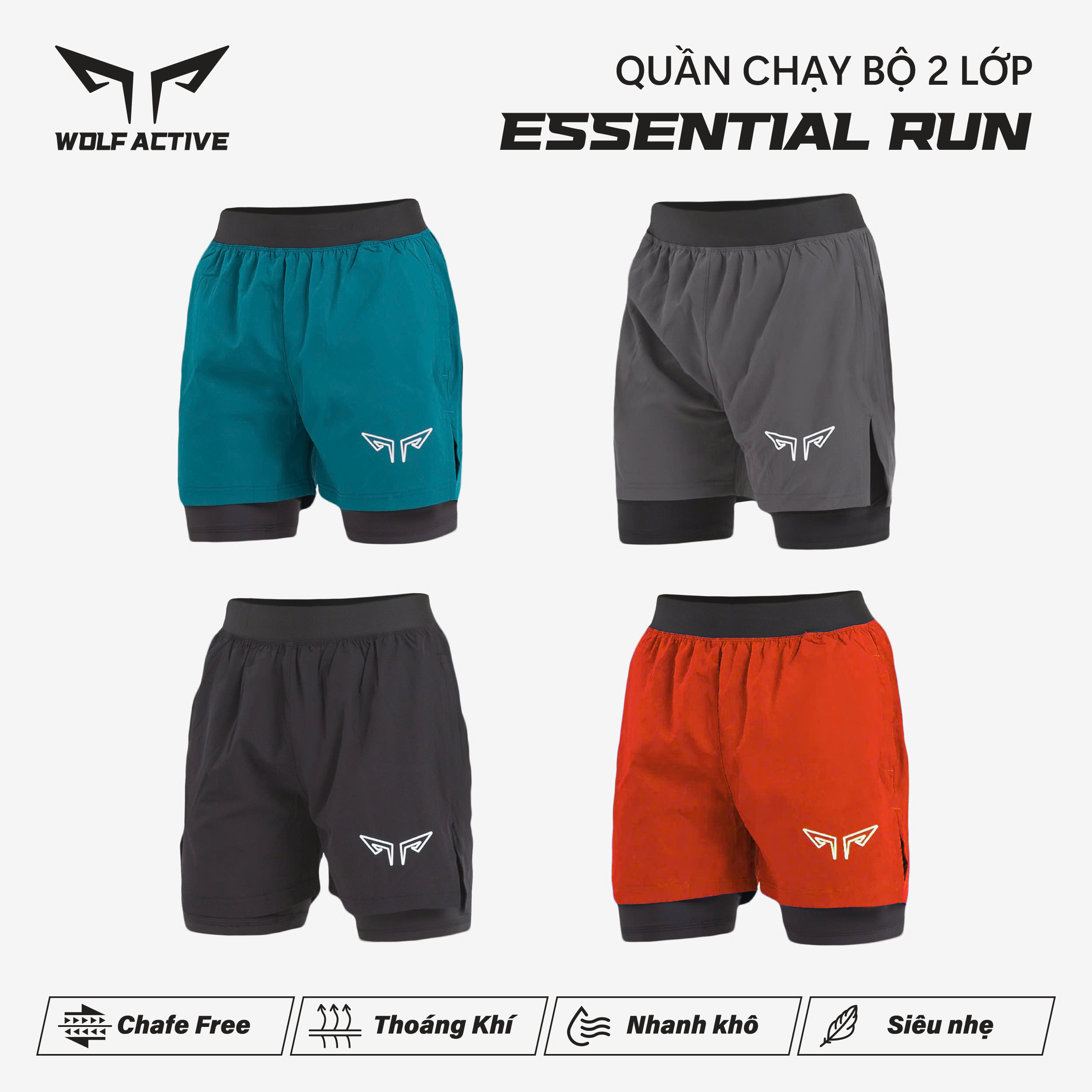 Lựa chọn màu sắc quần chạy bộ