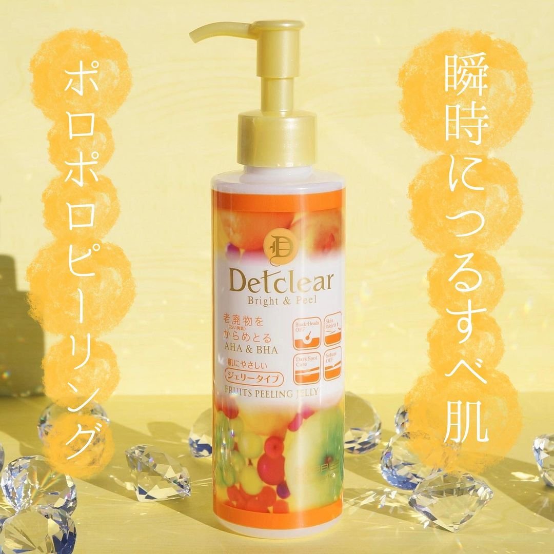 Mô tả Combo 2 Chai Tẩy Tế Bào Chết Da Mặt MEISHOKU Detclear AHA BHA 180ml [HSD 20.07.2026] - 3