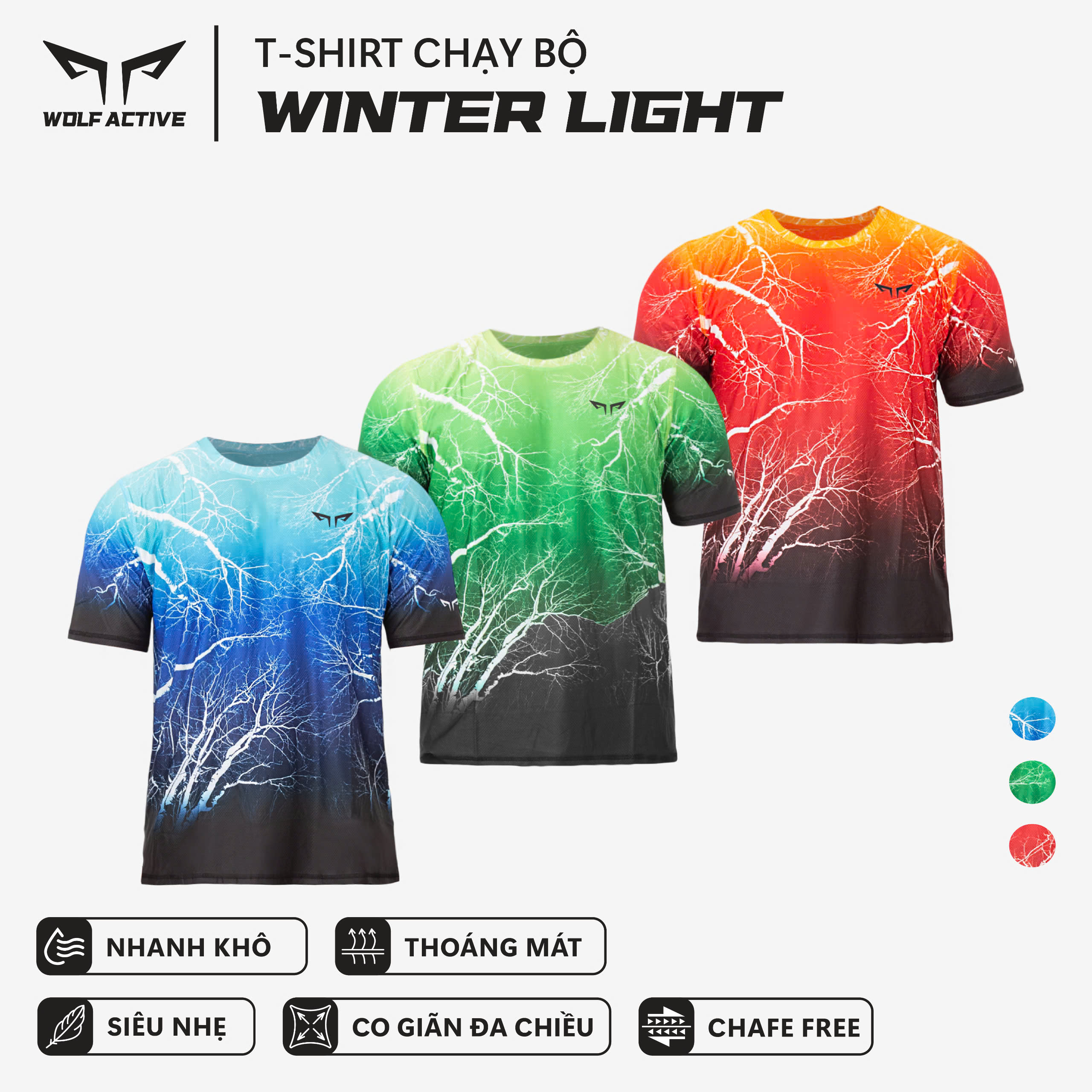 Áo thể thao nhanh khô, thoáng khí