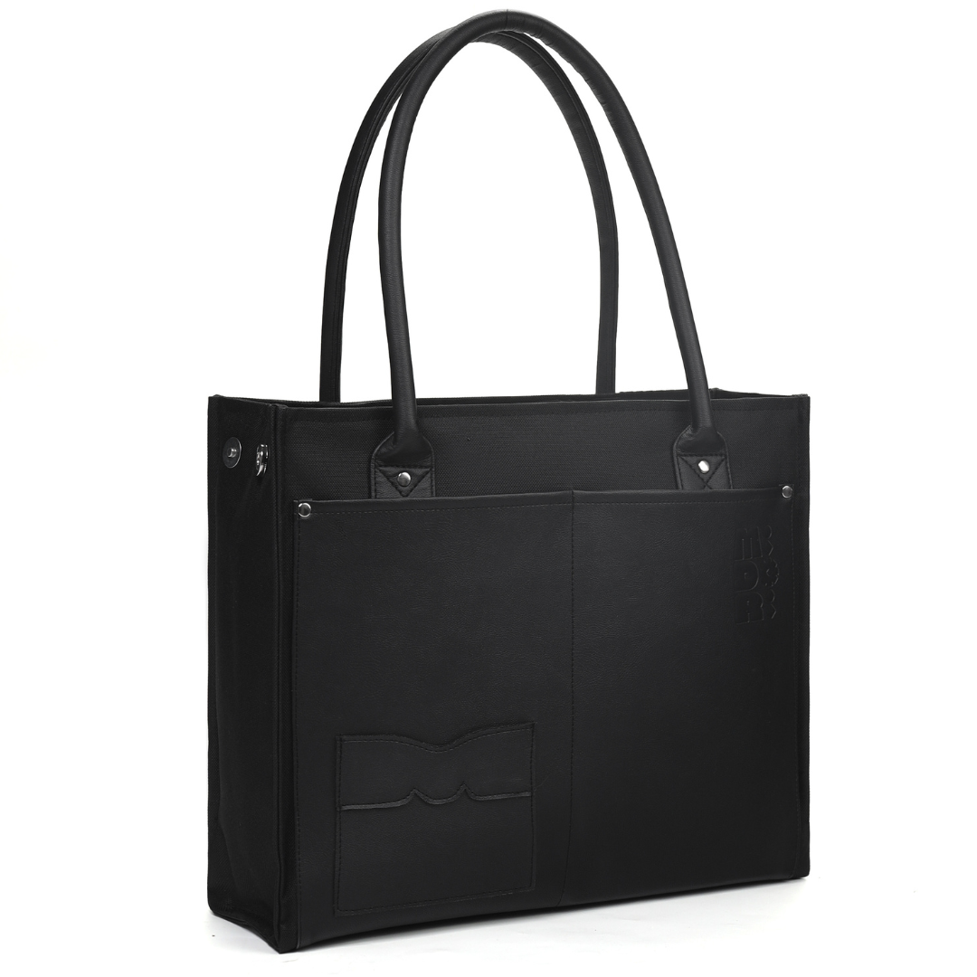 Mô tả Túi Tote Đeo Vai Vải Phối Da JAMMIE Nam Nữ Bền Đẹp Chống Nước Thời Trang | Local Brand M STUDIO - 5