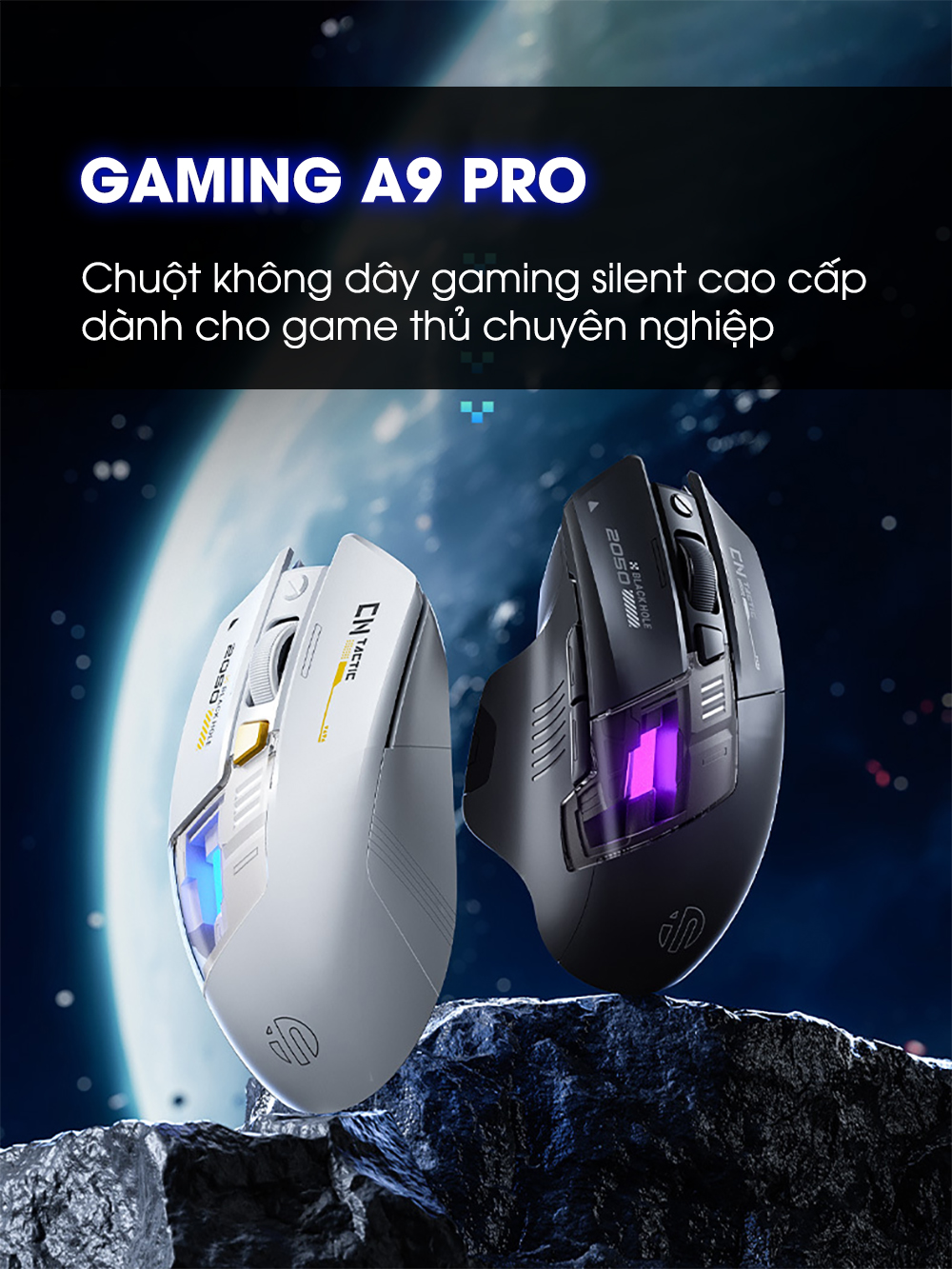 Chuột không dây gaming SIDOTECH A9PRO