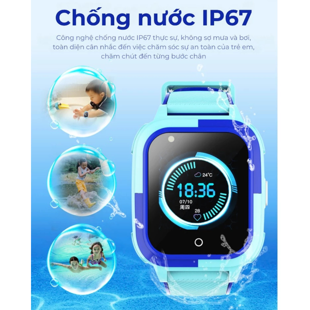Đồng hồ Valdus MF56 Kid4G giao diện