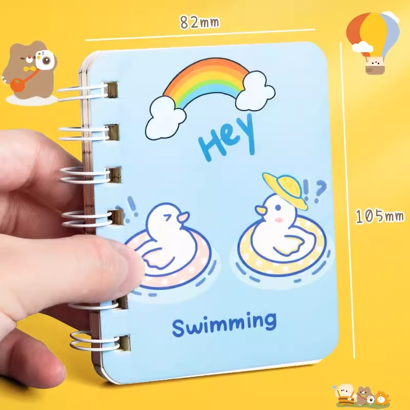 Sổ tay A7 100 trang kẻ ngang, sổ học sinh ghi chú note sổ dễ thương ...