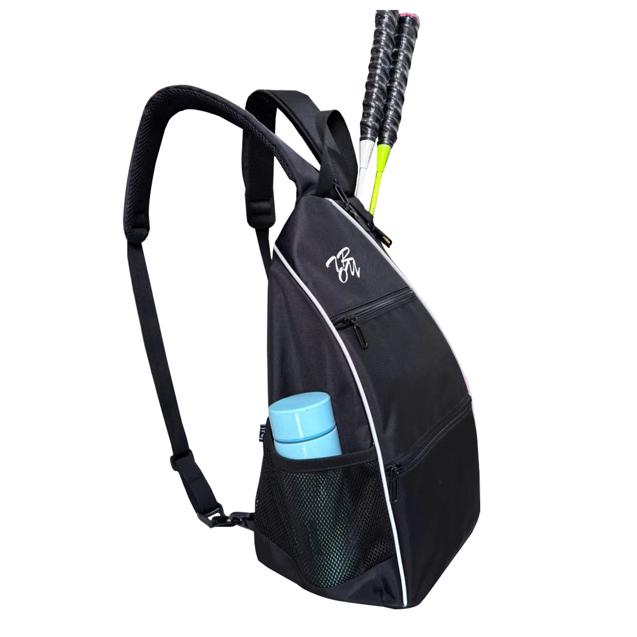 Mô tả Balo thể thao đựng vợt TROY Pickleball, cầu lông, Tennis, vải bố chống thấm, size 45 x 33 x 18cm - 4