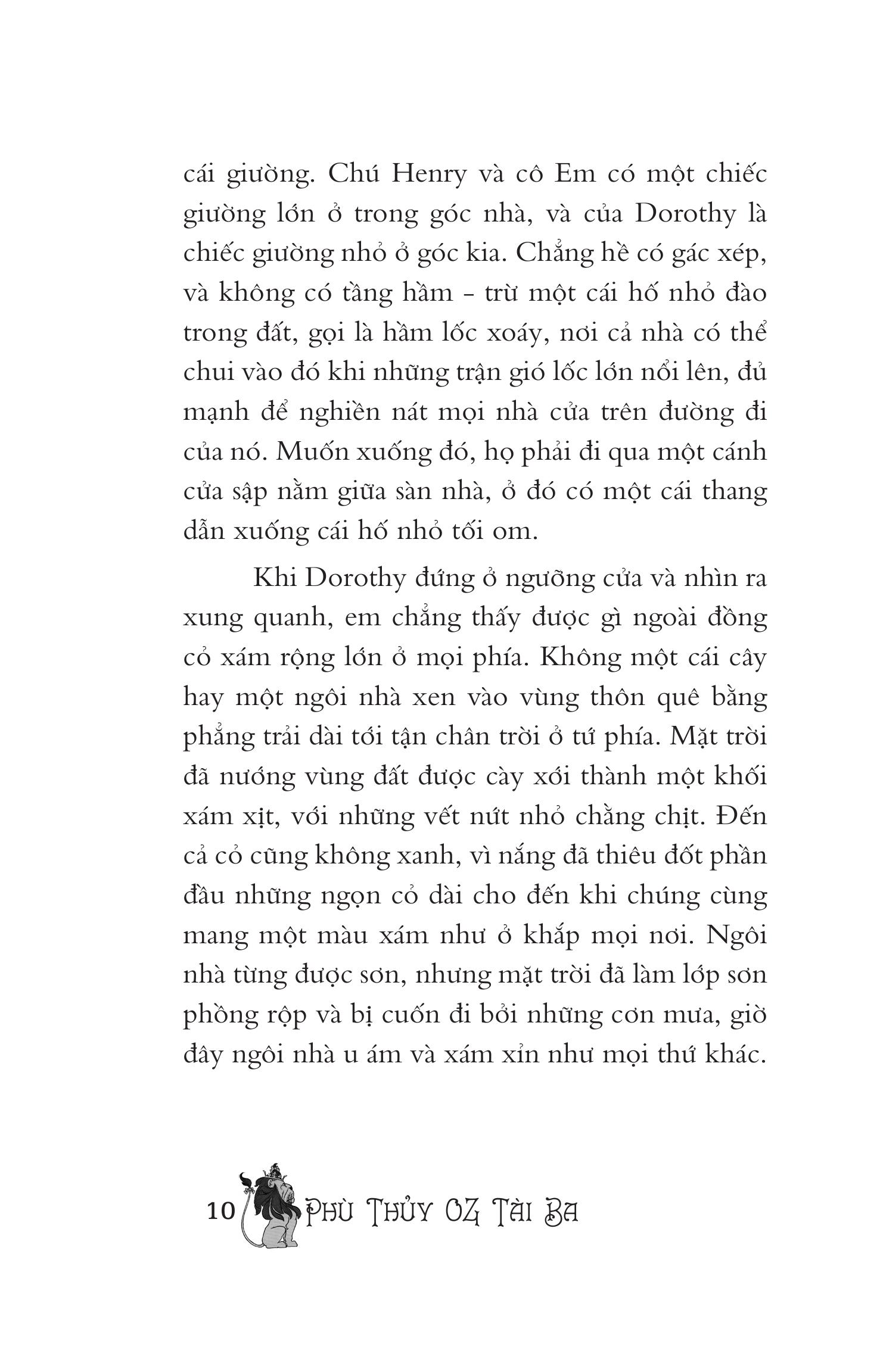 Mô tả Sách Văn Học Kinh Điển - Bộ 6 Tập Dorothy và xứ Oz diệu kỳ Dorothy và xứ Oz diệu kỳ) L. Frank Baum - 5