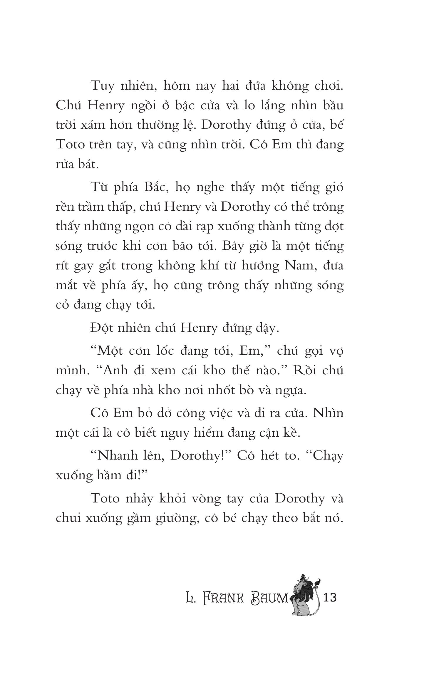 Mô tả Sách Văn Học Kinh Điển - Bộ 6 Tập Dorothy và xứ Oz diệu kỳ Dorothy và xứ Oz diệu kỳ) L. Frank Baum - 8