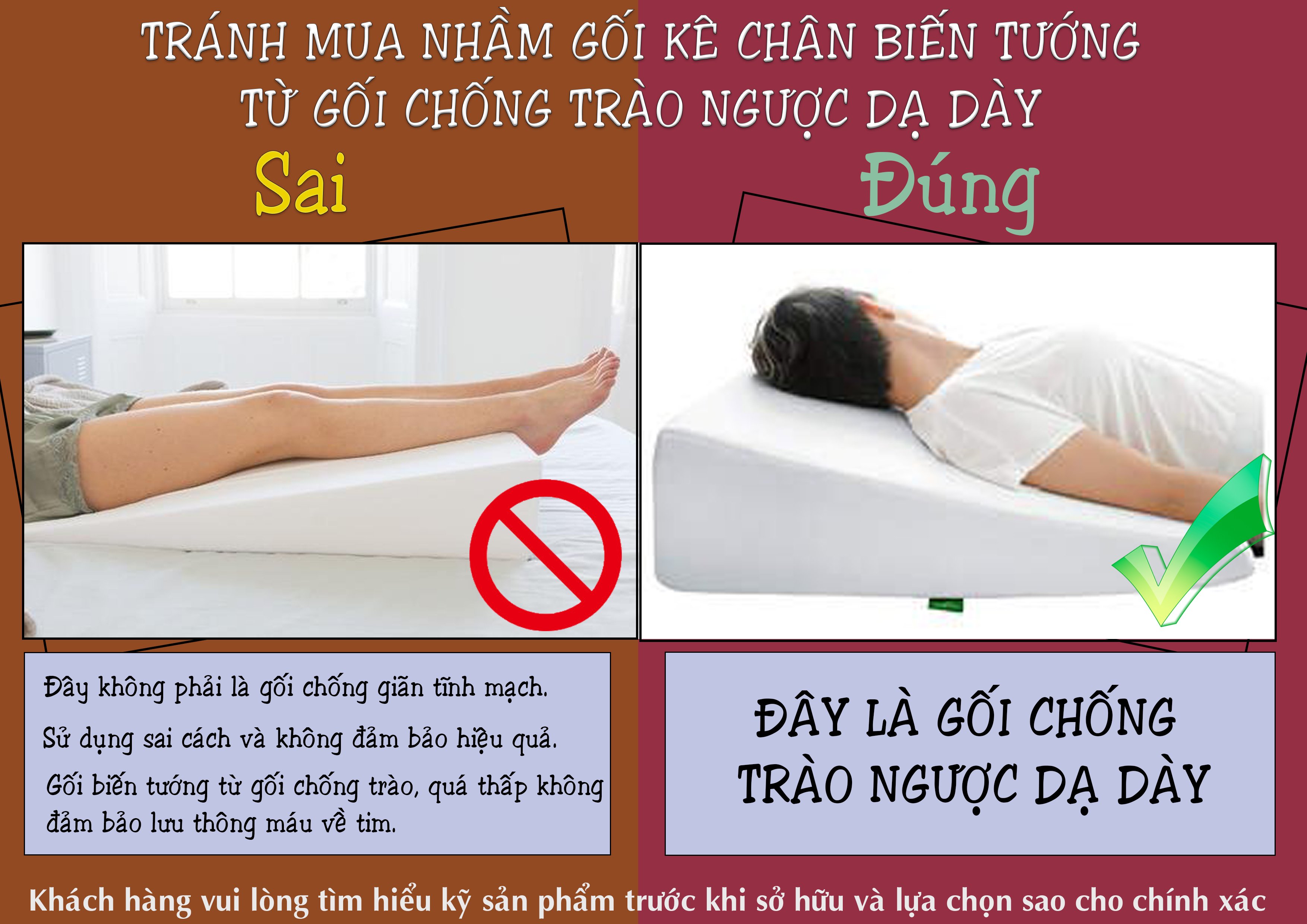 Mô tả Combo 2 gối chống giãn tĩnh mạch chân Yorokobi tùy chọn kích cỡ 25cm & 28cm - 2