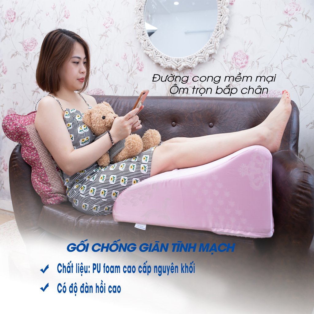 Mô tả Combo 2 gối chống giãn tĩnh mạch chân Yorokobi tùy chọn kích cỡ 25cm & 28cm - 3