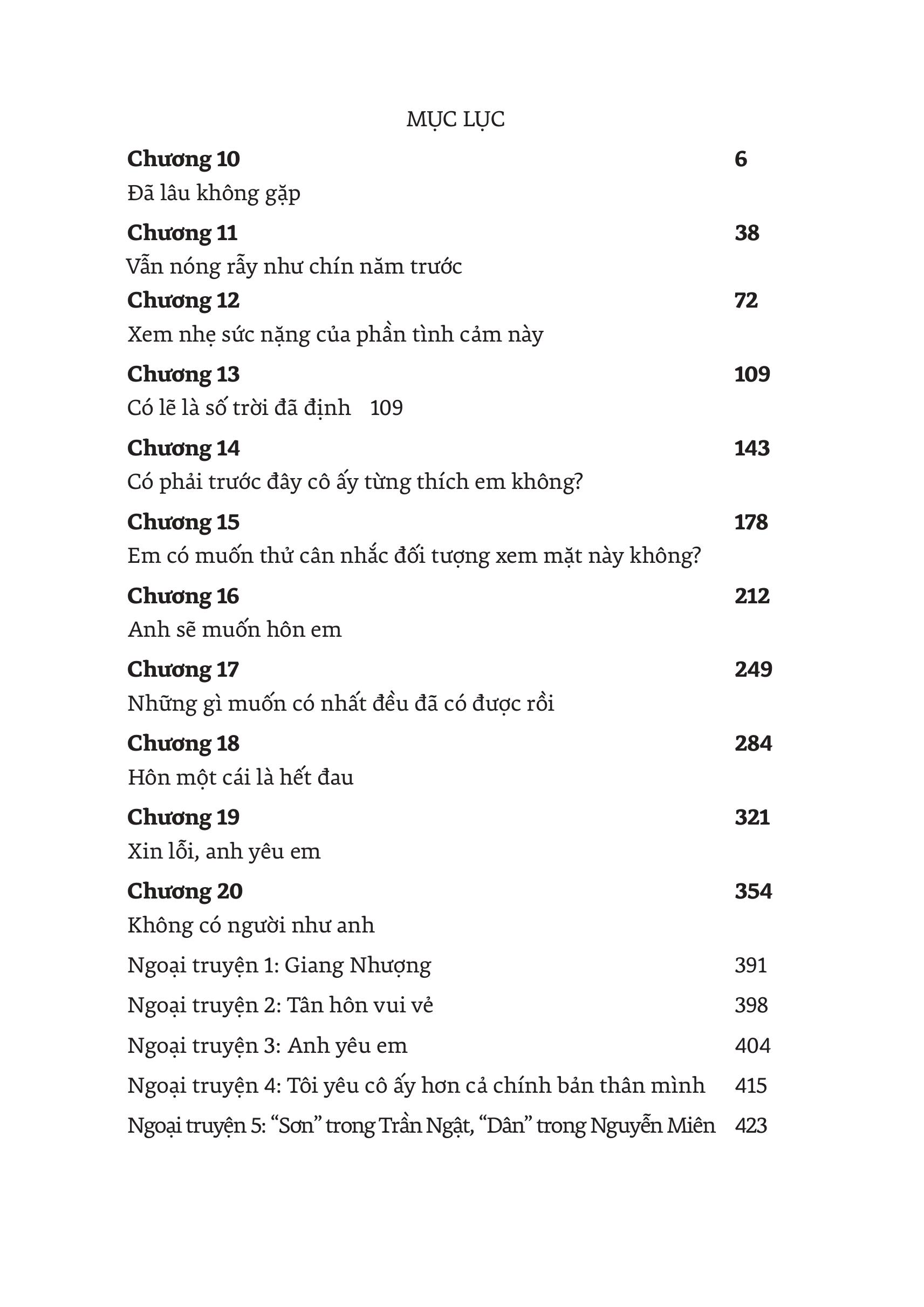 Mô tả Sách Tiểu Thuyết Trung Quốc - Bộ 2 Tập Không có người như anh - Tuế Kiến (Sách Ngôn Tình) - 11
