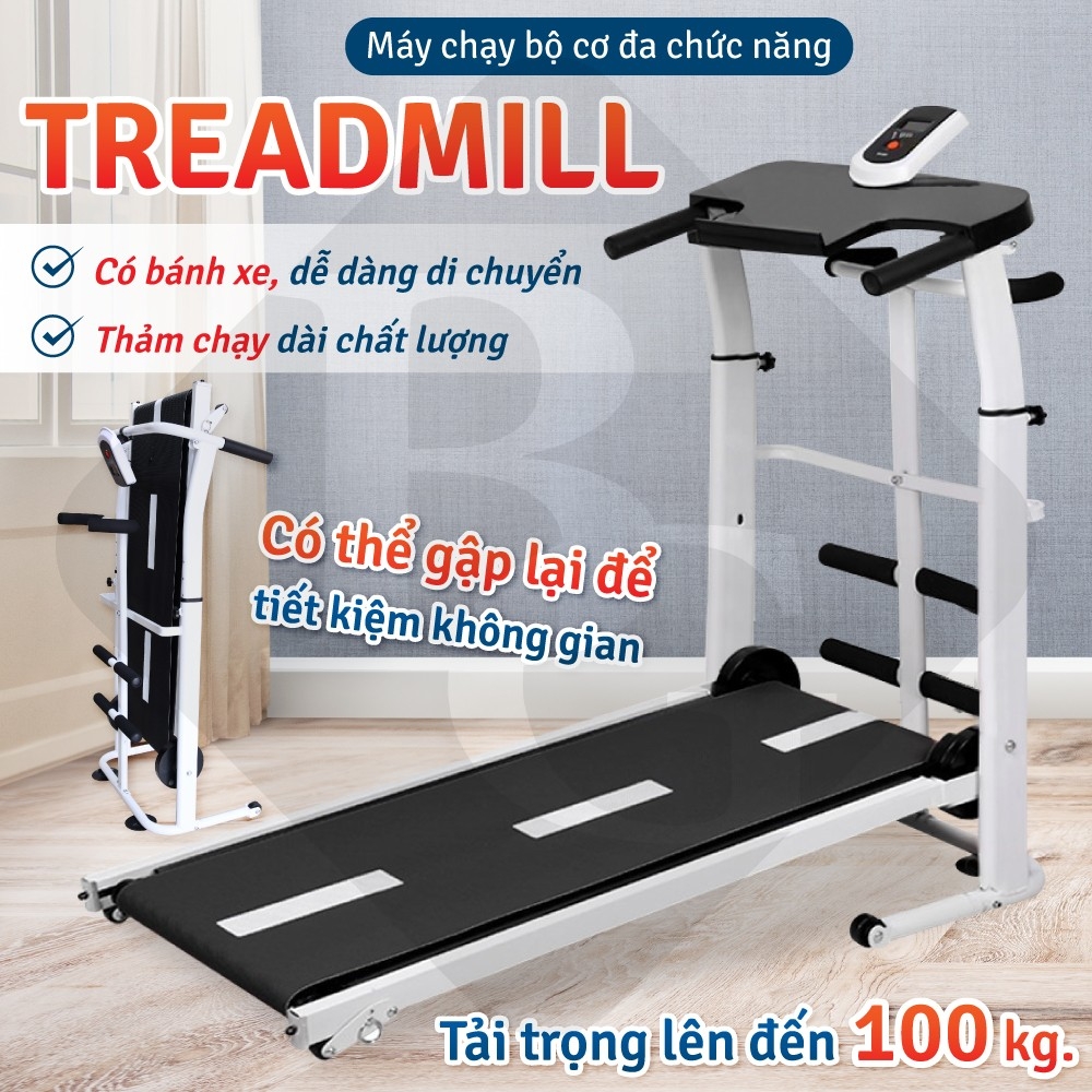 Mô tả BG - Máy chạy bộ TREADMILL thiết kế đẹp mắt, ưu việt & đầy tiện ích mẫu mới ưa chuộng - 3