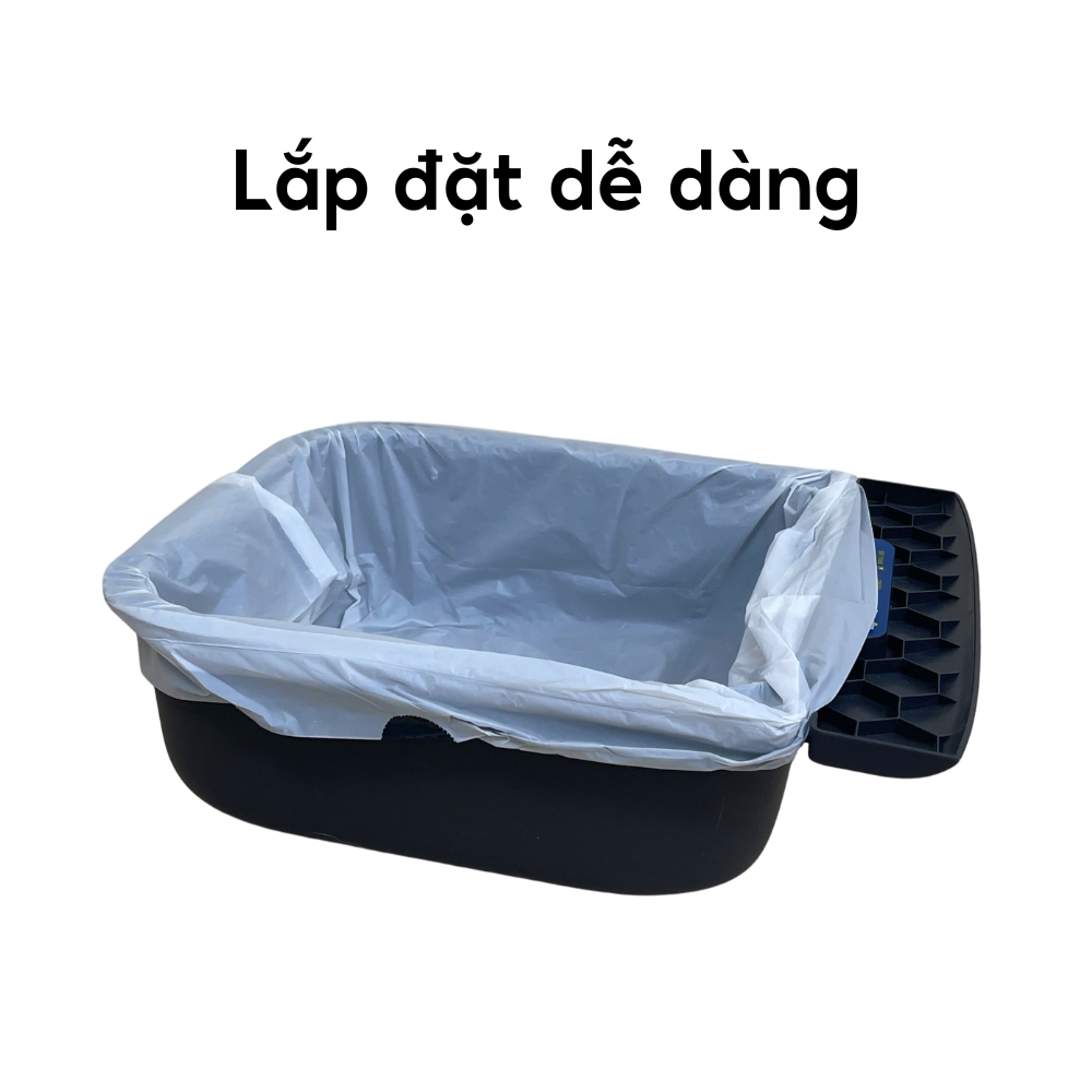 Mô tả Túi Rác Máy Dọn Vệ Sinh Tự Động Cho Mèo PETREE Open Top Size To - 5