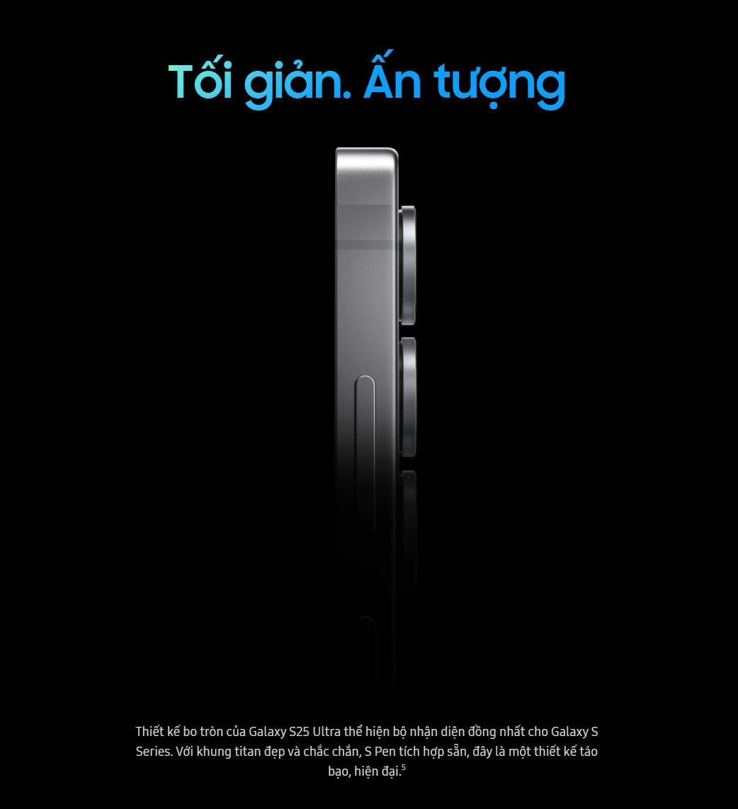 Mô tả Điện thoại SAMSUNG Galaxy S25 Ultra 256GB - Độc quyền Online - 1