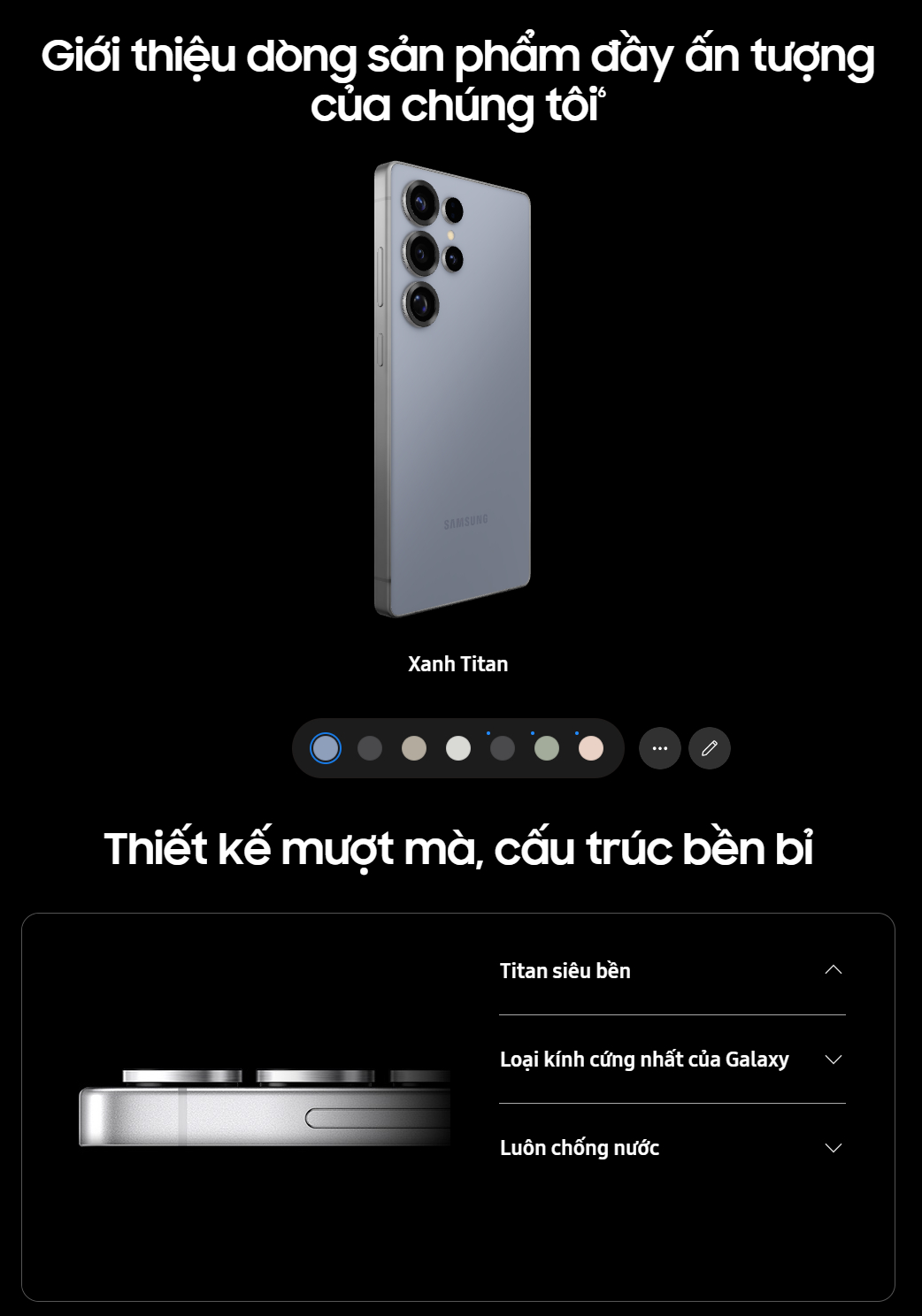 Thiết kế Samsung Galaxy S25 Ultra